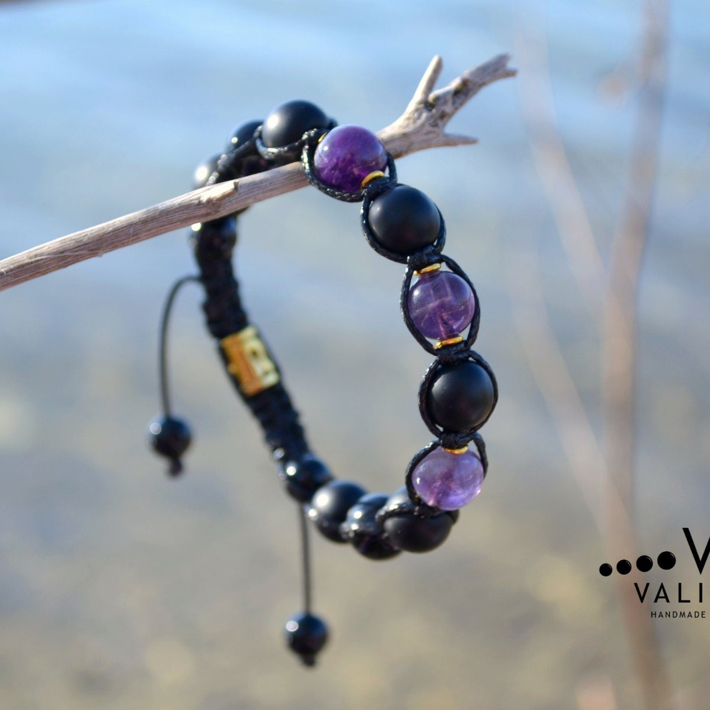Men's Amethyst Bracelet Gemstone Bracelet Beaded Bracelet Gift for Men Macrame Bracelet Onyx Bracelet Agate Bracelet Adjustable Bracelett - Shamballa Bracelet - Birthstone Bracelet - Gemstone Bracelet Men - Chakra Bracelet - Macrame Bracelet - Healing Bracelet - Valinde - Shamballa Bracelet - Birthstone Bracelet - Gemstone Bracelet Men - Chakra Bracelet - Macrame Bracelet - Healing Bracelet - Valinde
