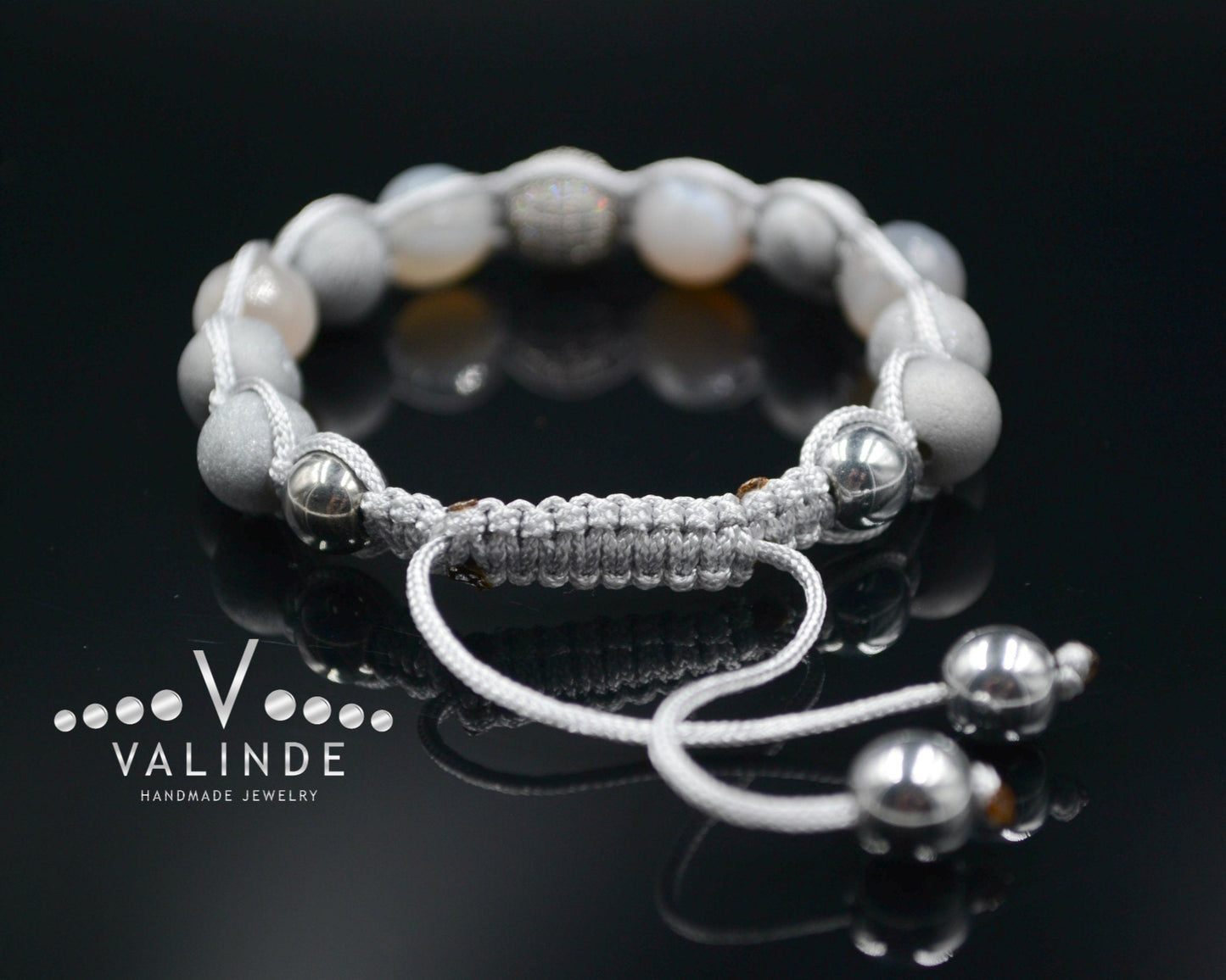 Natural Agate Bracelet Men's CZ Bracelet Braided Bracelet Druzy Agate Bracelet Crystal Bracelet Gift for Men Adjustable Macrame Bracelet - Shamballa Bracelet - Birthstone Bracelet - Gemstone Bracelet Men - Chakra Bracelet - Macrame Bracelet - Healing Bracelet - Valinde - Shamballa Bracelet - Birthstone Bracelet - Gemstone Bracelet Men - Chakra Bracelet - Macrame Bracelet - Healing Bracelet - Valinde