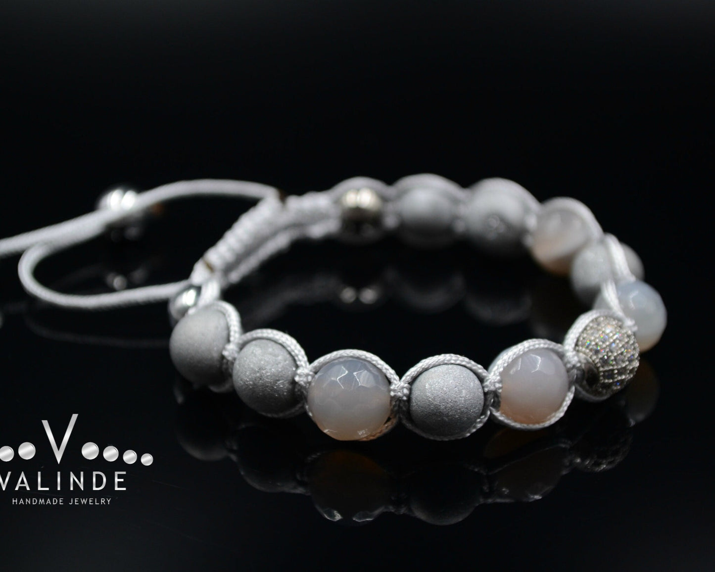 Natural Agate Bracelet Men's CZ Bracelet Braided Bracelet Druzy Agate Bracelet Crystal Bracelet Gift for Men Adjustable Macrame Bracelet - Shamballa Bracelet - Birthstone Bracelet - Gemstone Bracelet Men - Chakra Bracelet - Macrame Bracelet - Healing Bracelet - Valinde - Shamballa Bracelet - Birthstone Bracelet - Gemstone Bracelet Men - Chakra Bracelet - Macrame Bracelet - Healing Bracelet - Valinde