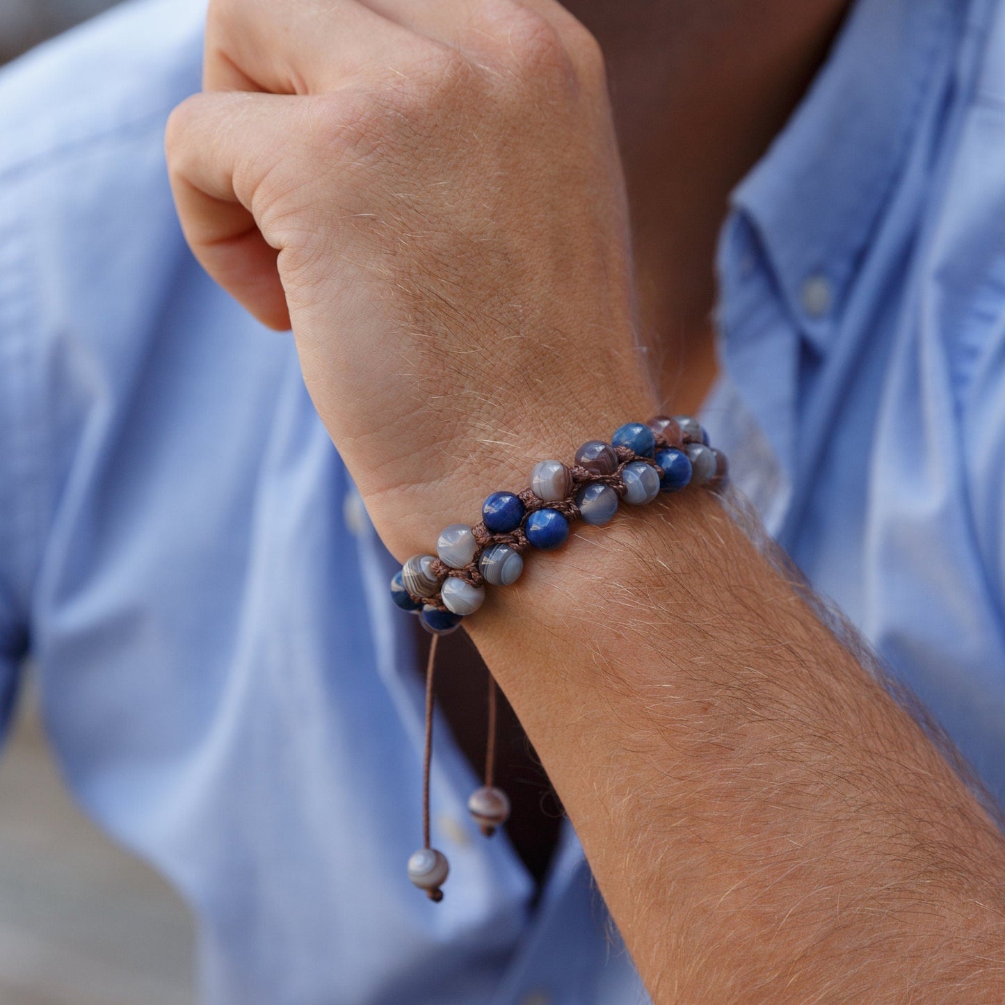- Shamballa Bracelet - Birthstone Bracelet - Gemstone Bracelet Men - Chakra Bracelet - Macrame Bracelet - Healing Bracelet