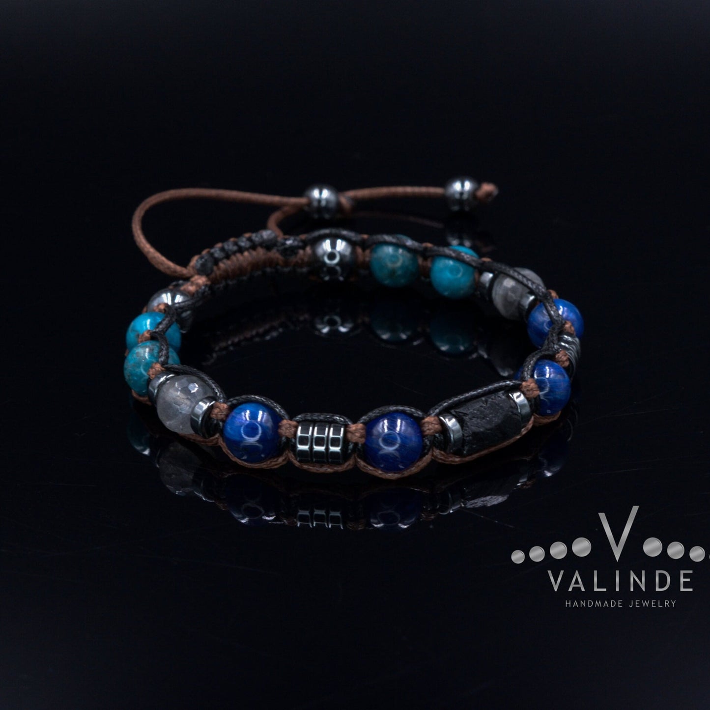 Men's Blue Kyanite Bracelet Black Tourmaline Bead Bracelet Gift for Men Apatite and Labradorite Bracelet Crystal Bracelet Luxury Gift - Shamballa Bracelet - Birthstone Bracelet - Gemstone Bracelet Men - Chakra Bracelet - Macrame Bracelet - Healing Bracelet - Valinde - Shamballa Bracelet - Birthstone Bracelet - Gemstone Bracelet Men - Chakra Bracelet - Macrame Bracelet - Healing Bracelet - Valinde
