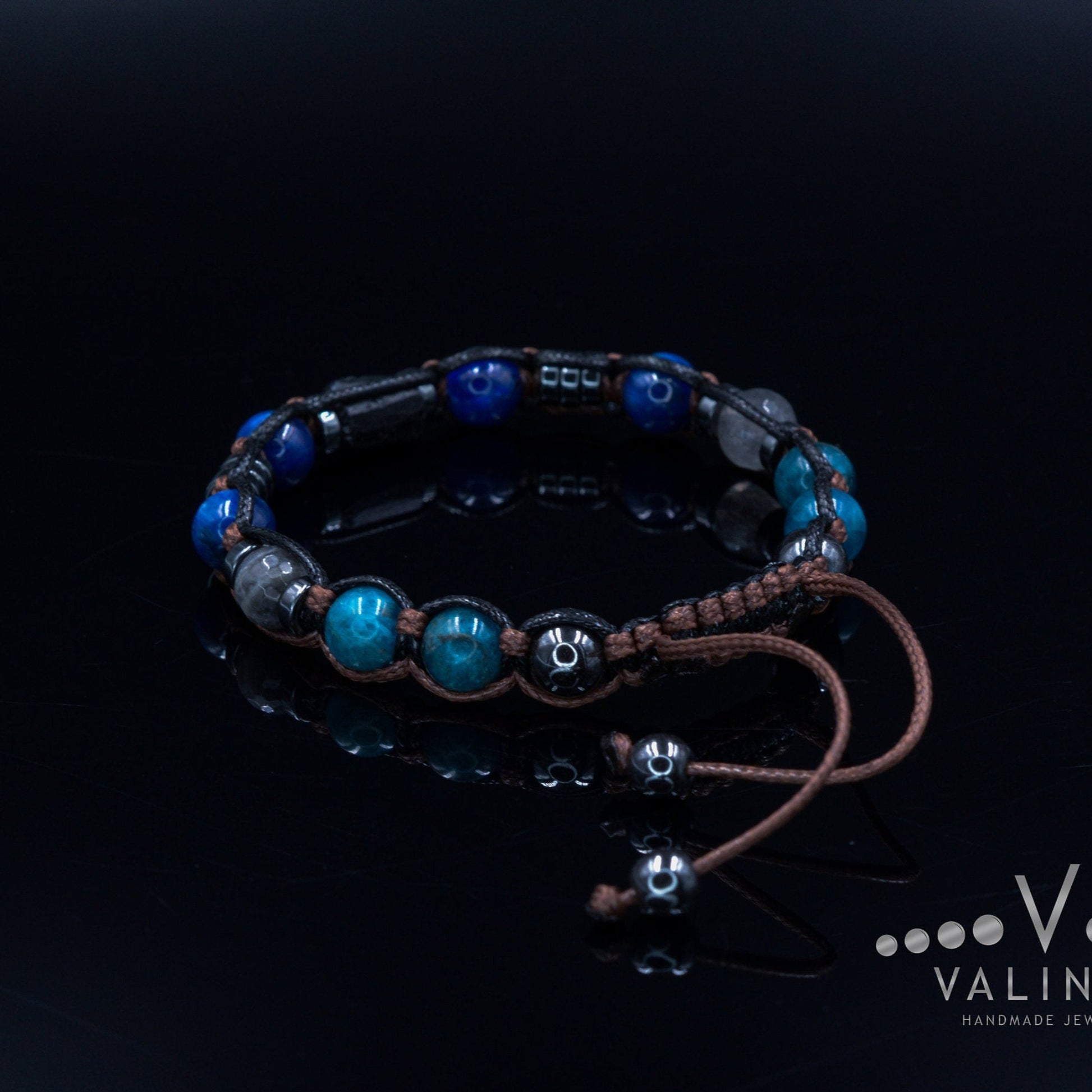 Men's Blue Kyanite Bracelet Black Tourmaline Bead Bracelet Gift for Men Apatite and Labradorite Bracelet Crystal Bracelet Luxury Gift - Shamballa Bracelet - Birthstone Bracelet - Gemstone Bracelet Men - Chakra Bracelet - Macrame Bracelet - Healing Bracelet - Valinde - Shamballa Bracelet - Birthstone Bracelet - Gemstone Bracelet Men - Chakra Bracelet - Macrame Bracelet - Healing Bracelet - Valinde