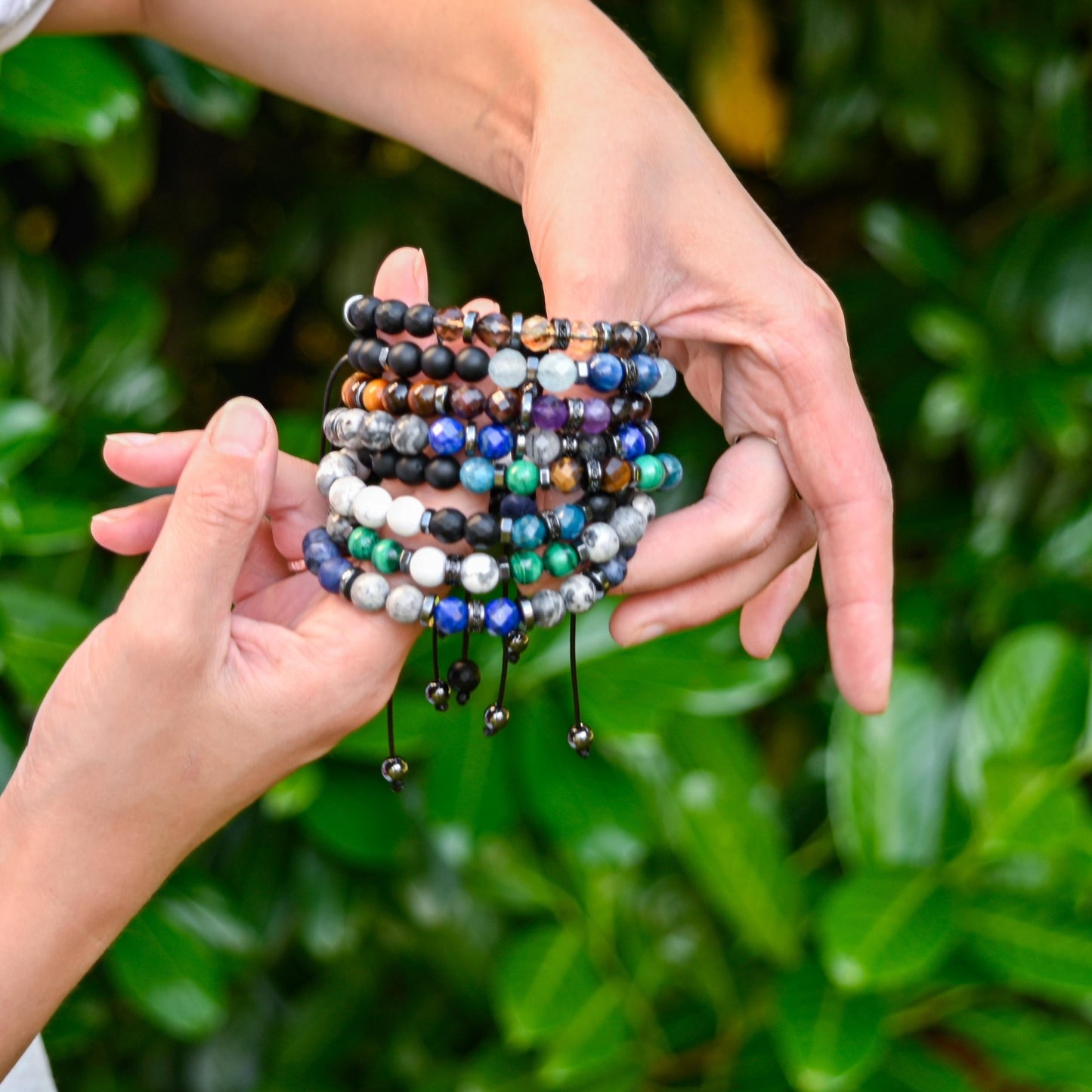 Men's Beaded Bracelet - Sodalite, Jasper & Lapis Lazuli Healing Stone Bracelet - Blue Gemstone Macrame Adjustable Bracelet - Gift for Him, Hematite Healing Stone Jewelry, Natural Macrame Bracelet for Him, Protection Energy Gift, Adjustable Bracelet for Him, Healing Gemstone Gift, Father's Day Gift, Protection Bracelet, Crystal Gift for Him, February Birthstone, Protection Bracelet gift for Him, Stainless Steel Jewelry,Healing Crystal Bracelet, Masculine Strength Gift, Spiritual Protection, Gift for Men, Adj