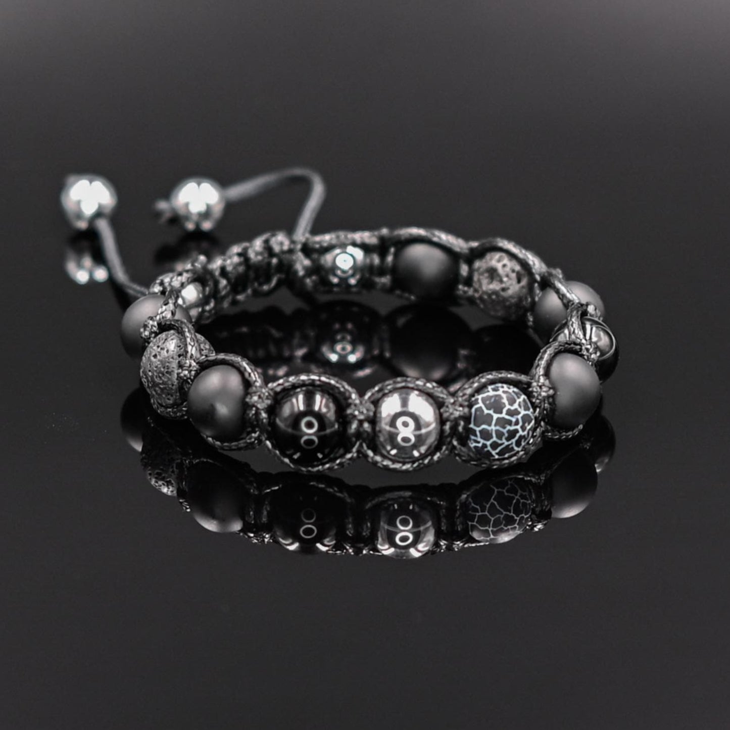 Men's Gemstone Bracelet Hematite Bracelet Beaded Bracelet Gift for Men Onyx Bracelet Men's Jewelry Agate Bracelet Macrame Bracelet For Men - Shamballa Bracelet - Mantra Bracelet - Yoga Bracelet - Birthstone Bracelet - Gemstone Bracelet Men - Chakra Bracelet - Macrame Bracelet - Healing Bracelet - Gift for Father - Gift For Men - Valinde