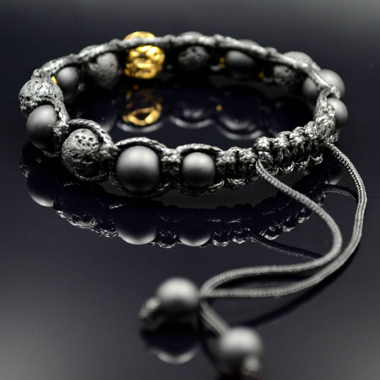 Men's Stone Bracelet Lava Stone Bracelet Gemstone Bracelet Fathers Day Gift Gift for Men Onyx Bracelet Beaded Bracelet Macrame Bracelet - Shamballa Bracelet - Birthstone Bracelet - Gemstone Bracelet Men - Chakra Bracelet - Macrame Bracelet - Healing Bracelet - Valinde - Shamballa Bracelet - Birthstone Bracelet - Gemstone Bracelet Men - Chakra Bracelet - Macrame Bracelet - Healing Bracelet - Valinde