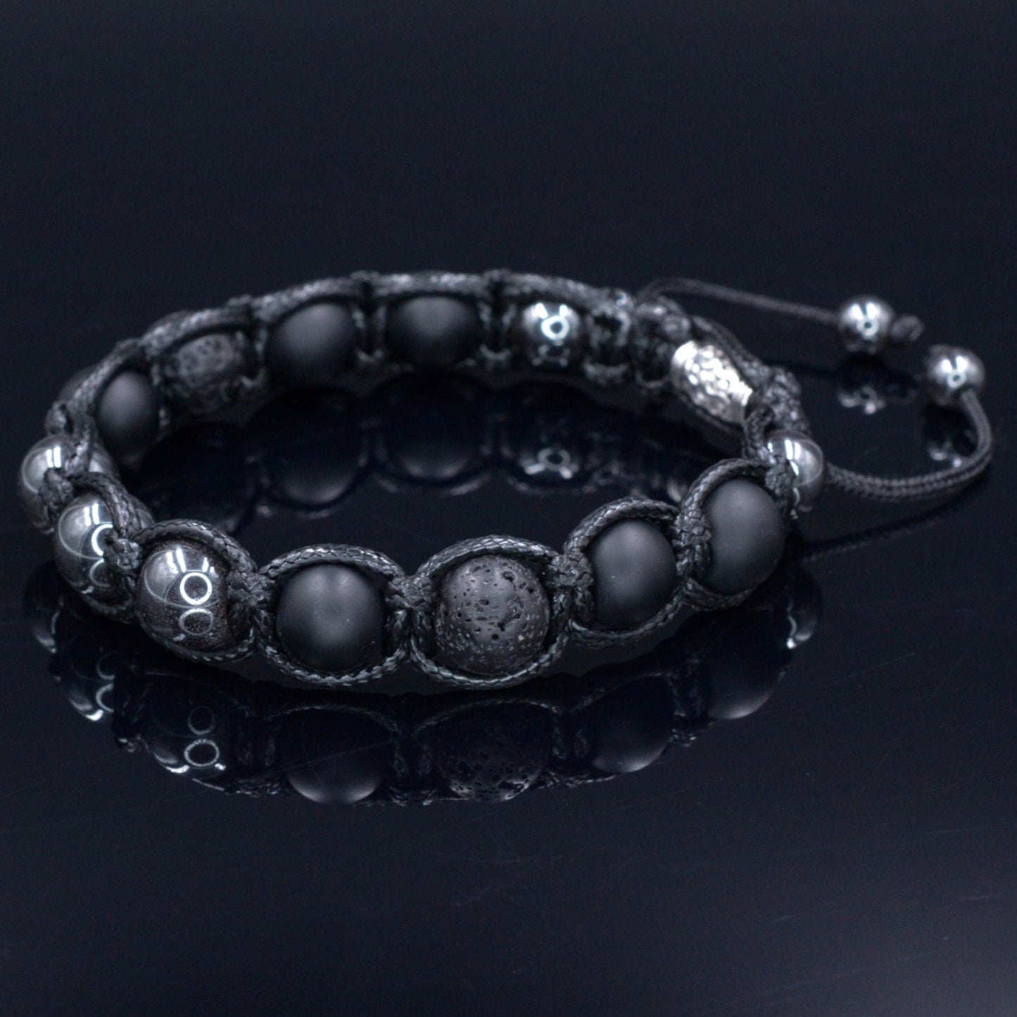 Men's Bracelet Stone Bracelet Hematite Bracelet Gemstone Beaded Bracelet Onyx Bracelet Black Lava Bracelet Lava Stone Bracelet Macrame - Shamballa Bracelet - Birthstone Bracelet - Gemstone Bracelet Men - Chakra Bracelet - Macrame Bracelet - Healing Bracelet - Valinde - Shamballa Bracelet - Birthstone Bracelet - Gemstone Bracelet Men - Chakra Bracelet - Macrame Bracelet - Healing Bracelet - Valinde