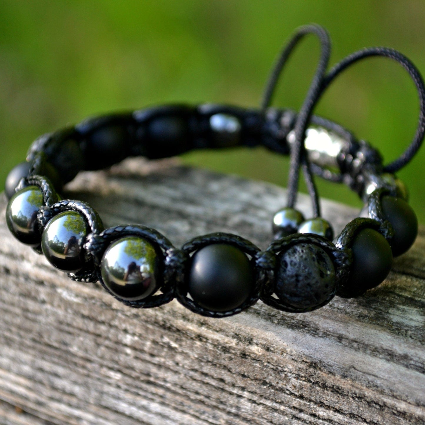 Men's Bracelet Stone Bracelet Hematite Bracelet Gemstone Beaded Bracelet Onyx Bracelet Black Lava Bracelet Lava Stone Bracelet Macrame - Shamballa Bracelet - Birthstone Bracelet - Gemstone Bracelet Men - Chakra Bracelet - Macrame Bracelet - Healing Bracelet - Valinde - Shamballa Bracelet - Birthstone Bracelet - Gemstone Bracelet Men - Chakra Bracelet - Macrame Bracelet - Healing Bracelet - Valinde