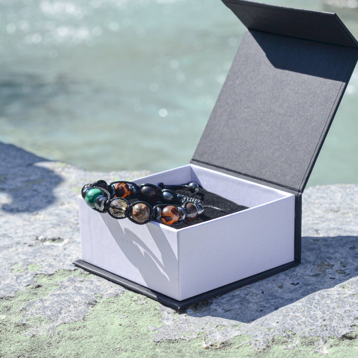 Men's Bronzite Bracelet, Adjustable Malachite Quartz Crystal Bracelet, Gift for Men, Anniversary Gift, Dzi Agate Bracelet, Christmas Gift - Shamballa Bracelet - Birthstone Bracelet - Gemstone Bracelet Men - Chakra Bracelet - Macrame Bracelet - Healing Bracelet - Valinde - Shamballa Bracelet - Birthstone Bracelet - Gemstone Bracelet Men - Chakra Bracelet - Macrame Bracelet - Healing Bracelet - Valinde