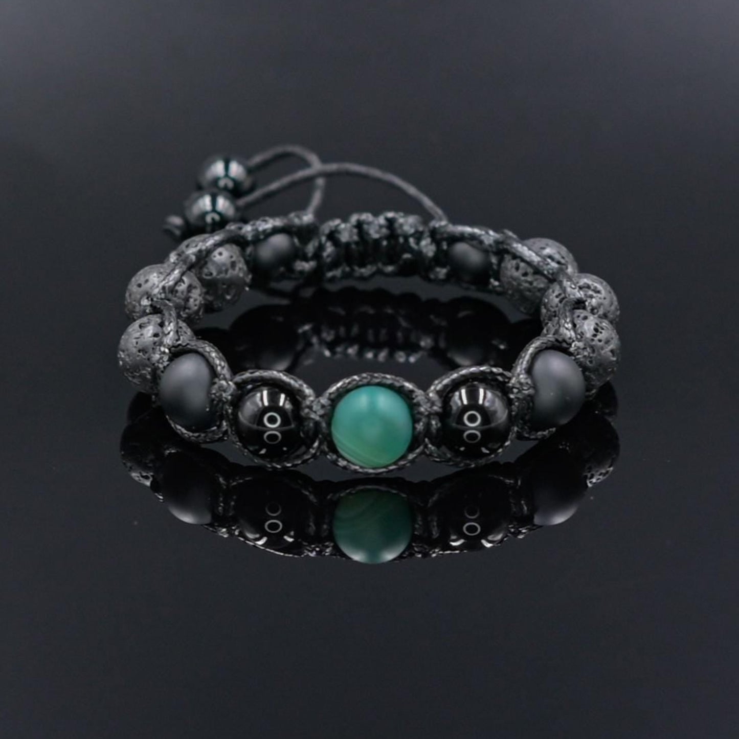 Men's Agate Bracelet Lava Stone Bracelet Gemstone Bracelet Beaded Bracelet Gift for Men Macrame Bracelet Men's Jewelry For Men - Shamballa Bracelet - Mantra Bracelet - Yoga Bracelet - Birthstone Bracelet - Gemstone Bracelet Men - Chakra Bracelet - Macrame Bracelet - Healing Bracelet - Gift for Father - Gift For Men - Valinde