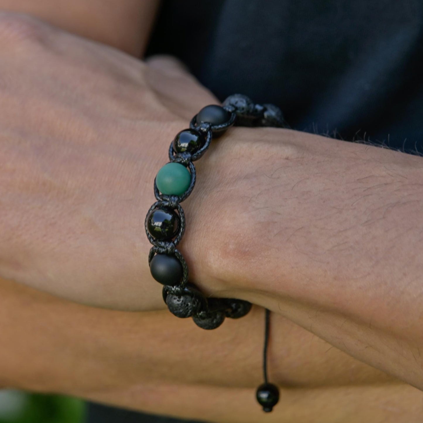 Men's Agate Bracelet Lava Stone Bracelet Gemstone Bracelet Beaded Bracelet Gift for Men Macrame Bracelet Men's Jewelry For Men - Shamballa Bracelet - Mantra Bracelet - Yoga Bracelet - Birthstone Bracelet - Gemstone Bracelet Men - Chakra Bracelet - Macrame Bracelet - Healing Bracelet - Gift for Father - Gift For Men - Valinde