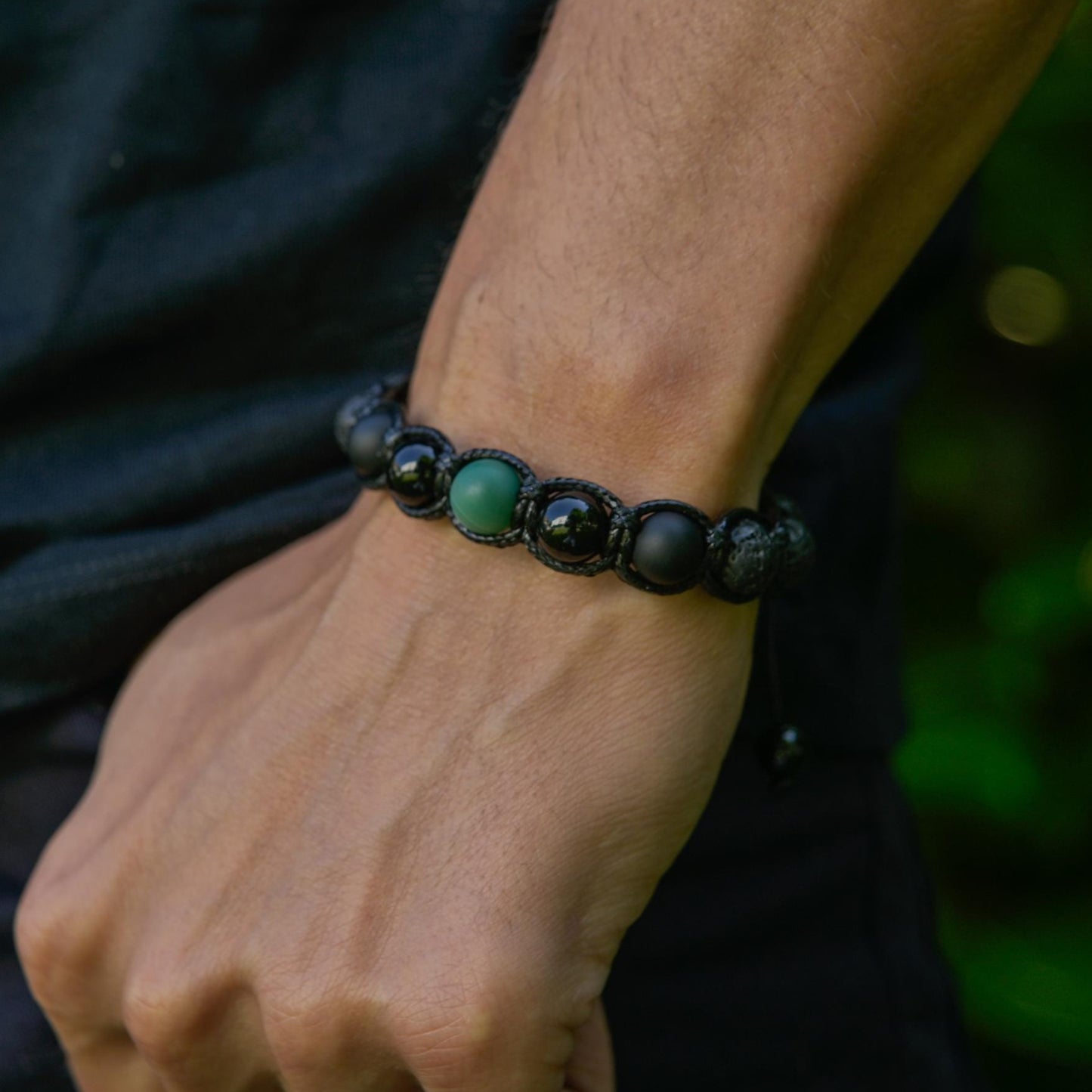 Men's Agate Bracelet Lava Stone Bracelet Gemstone Bracelet Beaded Bracelet Gift for Men Macrame Bracelet Men's Jewelry For Men - Shamballa Bracelet - Mantra Bracelet - Yoga Bracelet - Birthstone Bracelet - Gemstone Bracelet Men - Chakra Bracelet - Macrame Bracelet - Healing Bracelet - Gift for Father - Gift For Men - Valinde