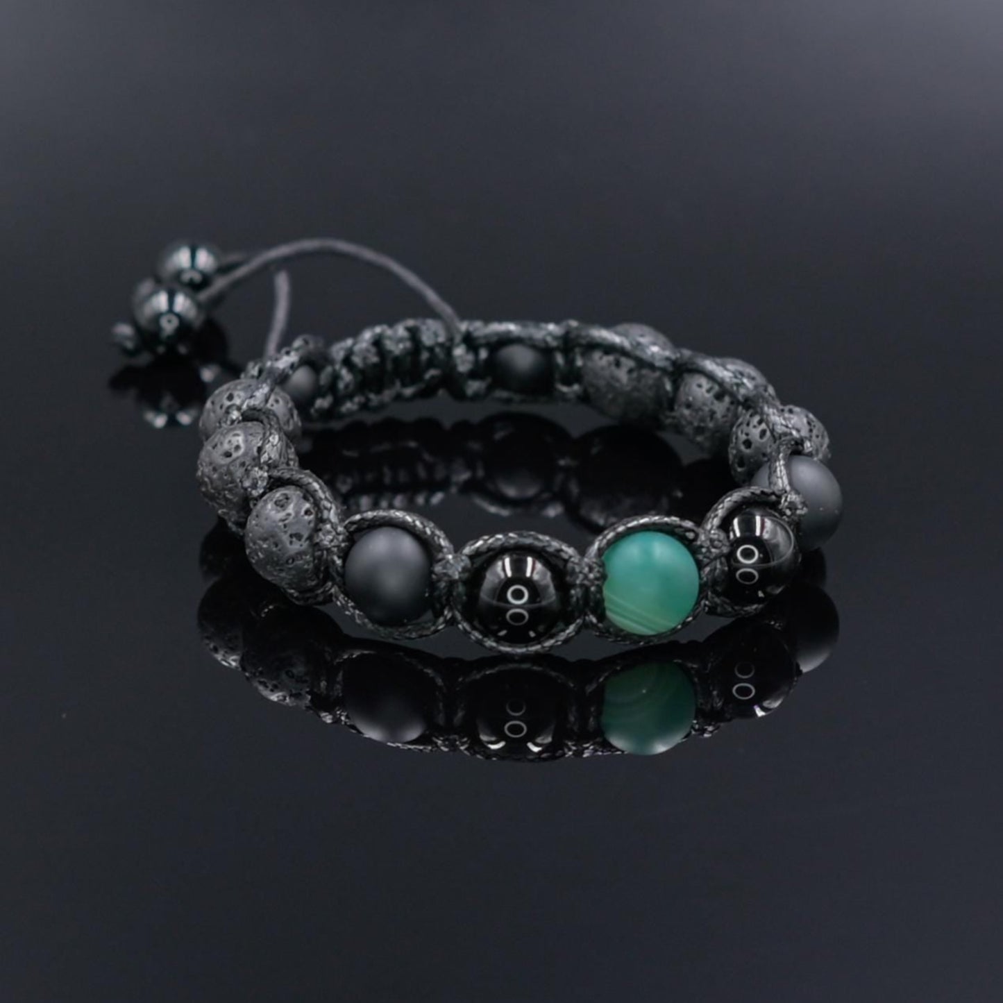 Men's Agate Bracelet Lava Stone Bracelet Gemstone Bracelet Beaded Bracelet Gift for Men Macrame Bracelet Men's Jewelry For Men - Shamballa Bracelet - Mantra Bracelet - Yoga Bracelet - Birthstone Bracelet - Gemstone Bracelet Men - Chakra Bracelet - Macrame Bracelet - Healing Bracelet - Gift for Father - Gift For Men - Valinde