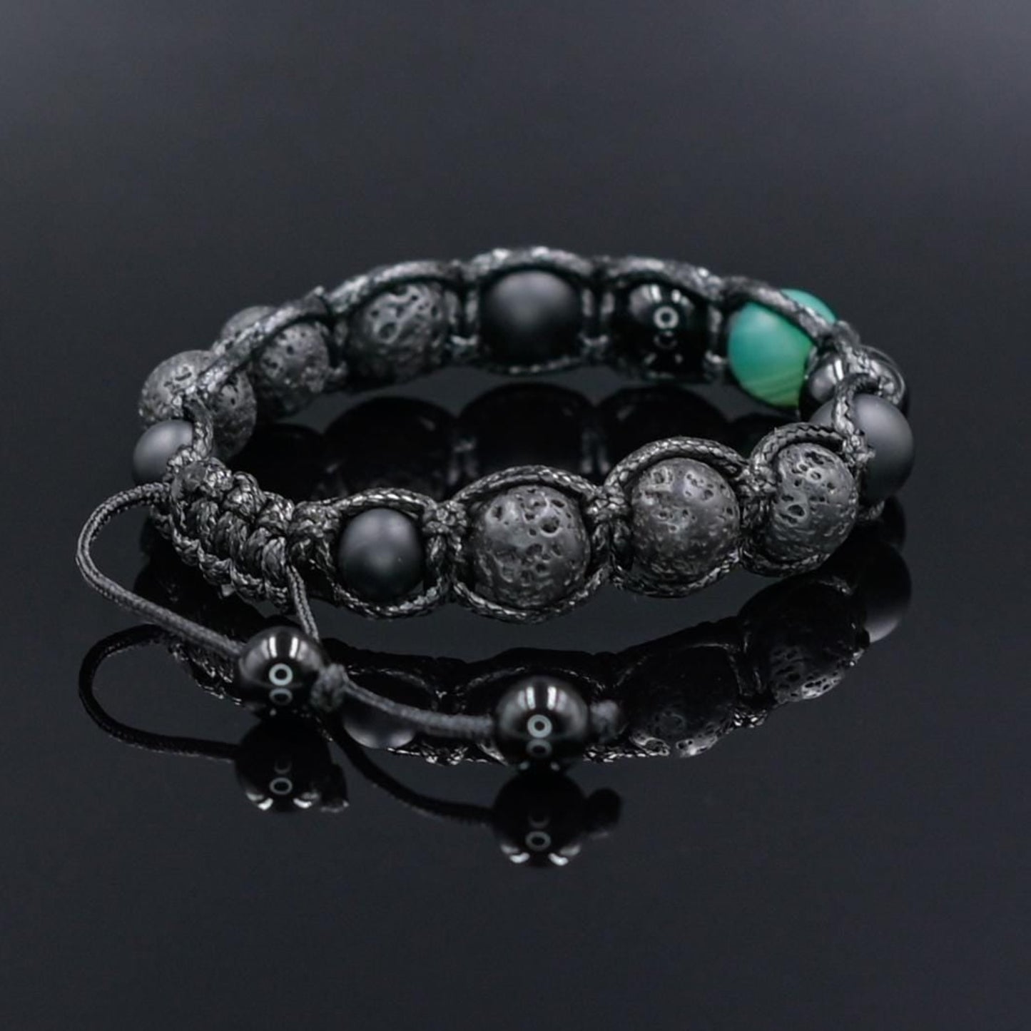 Men's Agate Bracelet Lava Stone Bracelet Gemstone Bracelet Beaded Bracelet Gift for Men Macrame Bracelet Men's Jewelry For Men - Shamballa Bracelet - Mantra Bracelet - Yoga Bracelet - Birthstone Bracelet - Gemstone Bracelet Men - Chakra Bracelet - Macrame Bracelet - Healing Bracelet - Gift for Father - Gift For Men - Valinde