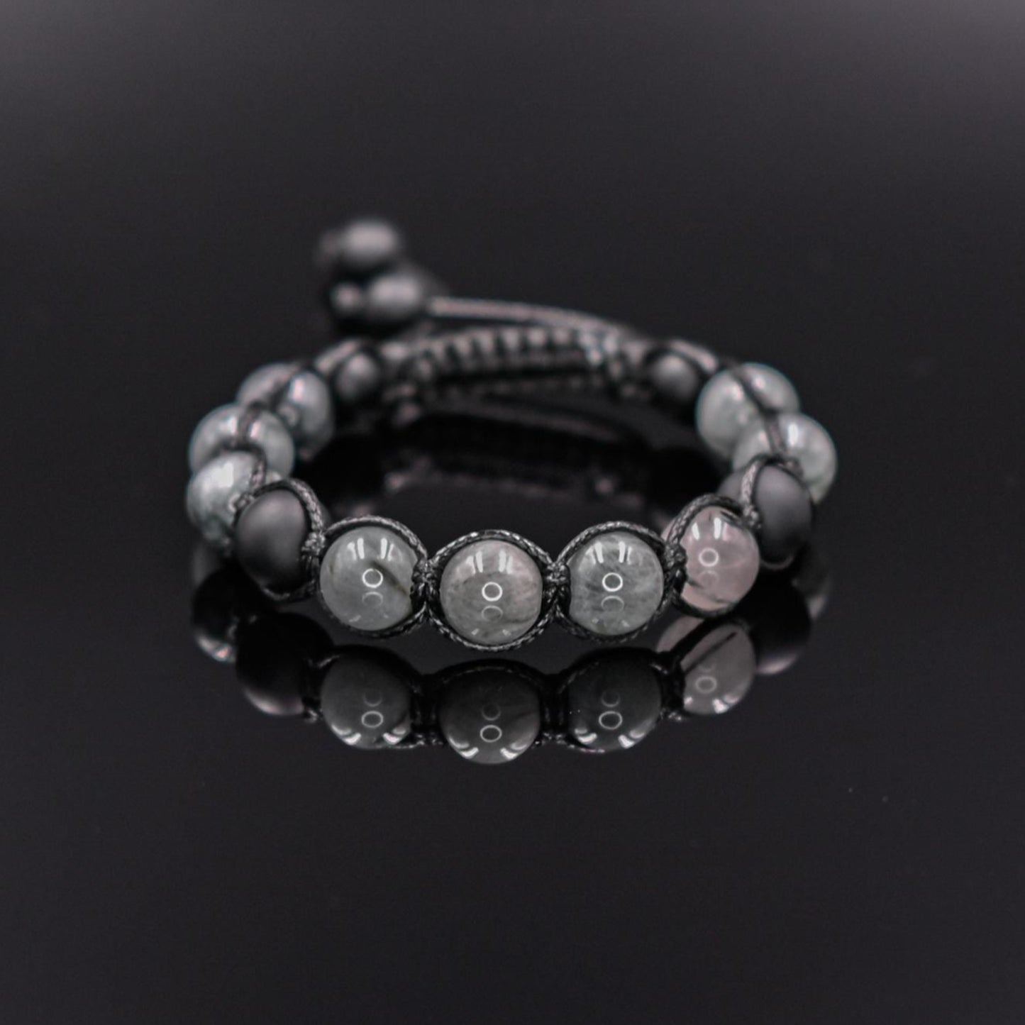 Men's Hawk Eye Bracelet Grey Hawk's Eye Bead Bracelet Onyx Bracelet Gift for Men Macrame Stone Bracelet Adjustable Bracelet Premium Gemstone- Shamballa Bracelet - Mantra Bracelet - Yoga Bracelet - Birthstone Bracelet - Gemstone Bracelet Men - Chakra Bracelet - Macrame Bracelet - Healing Bracelet - Gift for Father - Gift For Men - Valinde