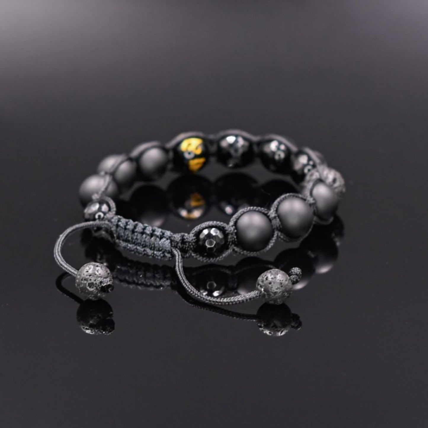 Men's Mantra Bracelet Tibetan Bracelet Black Macrame Bracelet Black Onyx Bracelet Agate Bracelet Gift for Men Adjustable Stone Bracelet - Shamballa Bracelet - Mantra Bracelet - Birthstone Bracelet - Gemstone Bracelet Men - Chakra Bracelet - Macrame Bracelet - Healing Bracelet - Valinde