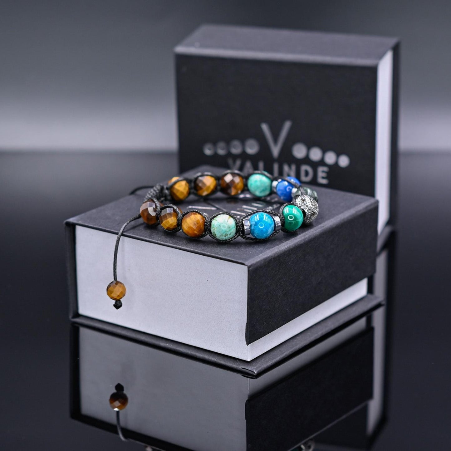 925 Silver Malachite Kyanite Tiger's Eye Gemstone Bracelet, Men's Amazonite Braided Bracelet, Gift for Men, Adjustable Bracelet,Gift for Him - Shamballa Bracelet - Birthstone Bracelet - Gemstone Bracelet Men - Chakra Bracelet - Macrame Bracelet - Healing Bracelet - Valinde - Shamballa Bracelet - Birthstone Bracelet - Gemstone Bracelet Men - Chakra Bracelet - Macrame Bracelet - Healing Bracelet - Valinde