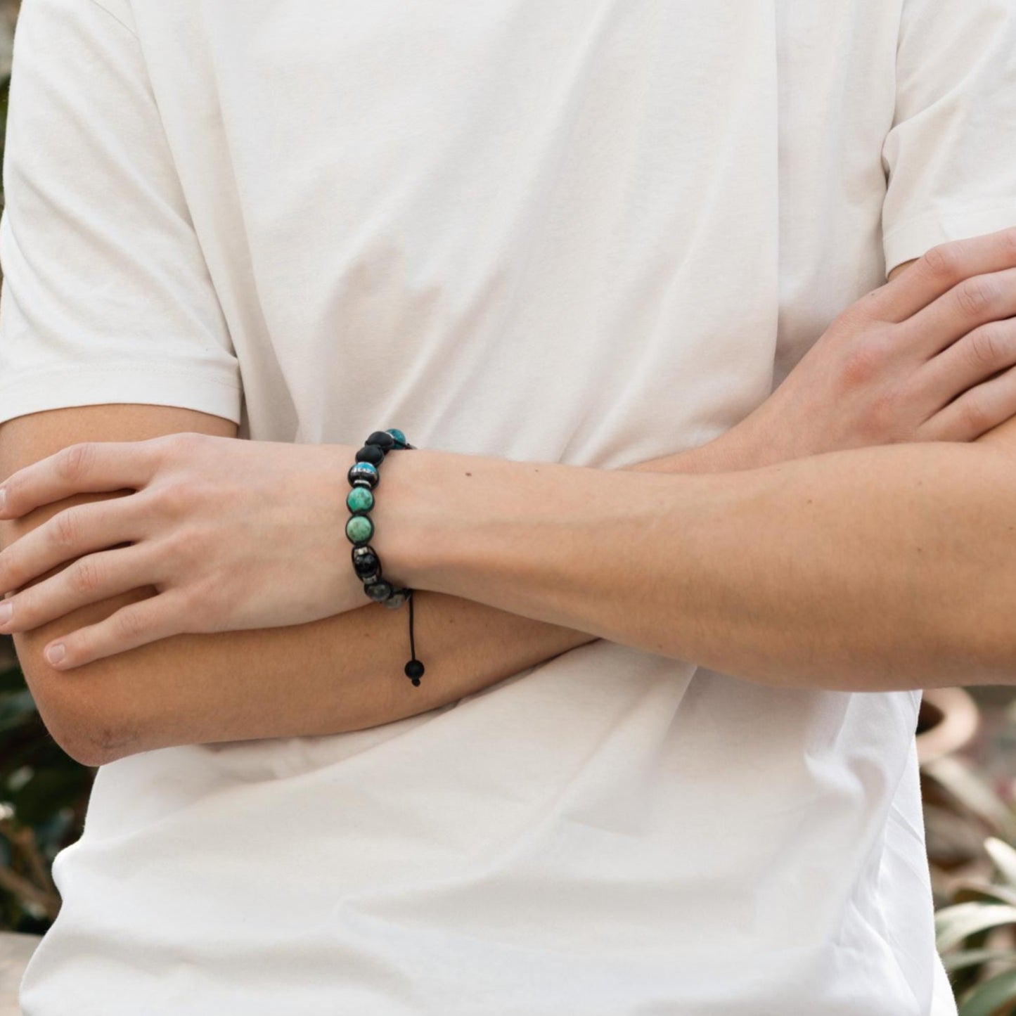 Turquoise Labradorite Onyx Apatite Braided Bracelet, Men's 925 Silver bead Bracelet, Gift for Him, Adjustable Crystal Luxury Bracelet - Shamballa Bracelet - Birthstone Bracelet - Gemstone Bracelet Men - Chakra Bracelet - Macrame Bracelet - Healing Bracelet - Valinde - Shamballa Bracelet - Birthstone Bracelet - Gemstone Bracelet Men - Chakra Bracelet - Macrame Bracelet - Healing Bracelet - Valinde