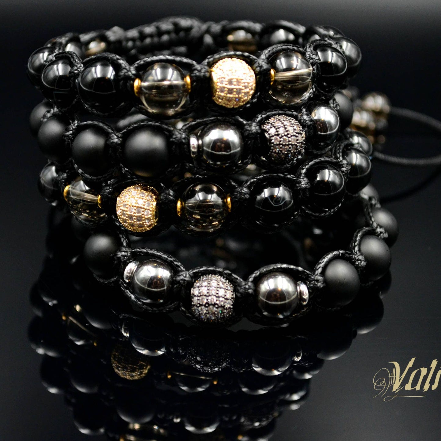 Men's Matte Agate Bracelet Beaded Bracelet Smoky Quartz Bracelet Gemstone Bracelet Macrame Bracelet - Shamballa Bracelet - Mantra Bracelet - Birthstone Bracelet - Gemstone Bracelet Men - Chakra Bracelet - Macrame Bracelet - Healing Bracelet - Valinde Gift for Men