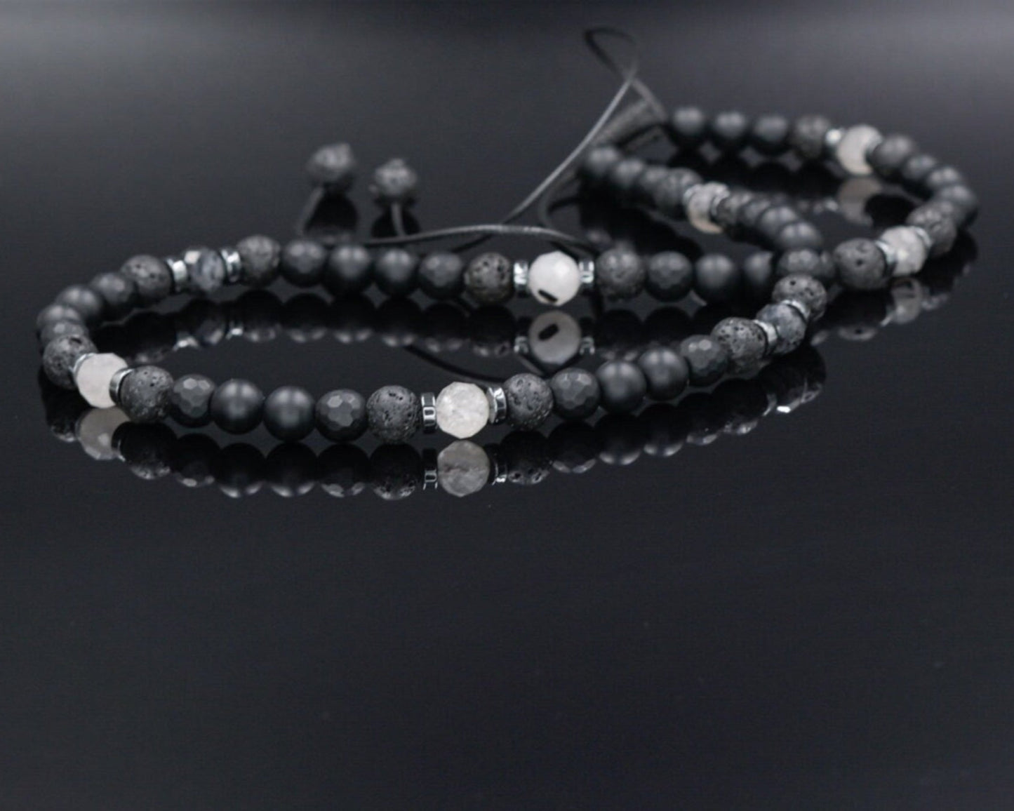 Amethyst Pendant Necklace, Men's Black Lava Stone Amethyst Agate Crystal Necklace, Long Beaded Adjustable Necklace, Gift for Men, Men's GiftMen's Black Onyx Necklace, Short Adjustable Necklace, Lava Stone Quartz Hematite Beads Necklace, Gift for Men, Black Lava Necklace for Men - Shamballa Necklace - Birthstone Necklace - Gemstone Necklace Men - Chakra Necklace - Yoga Necklace - Mantra Necklace -Macrame Necklace - Healing Necklace - Valinde