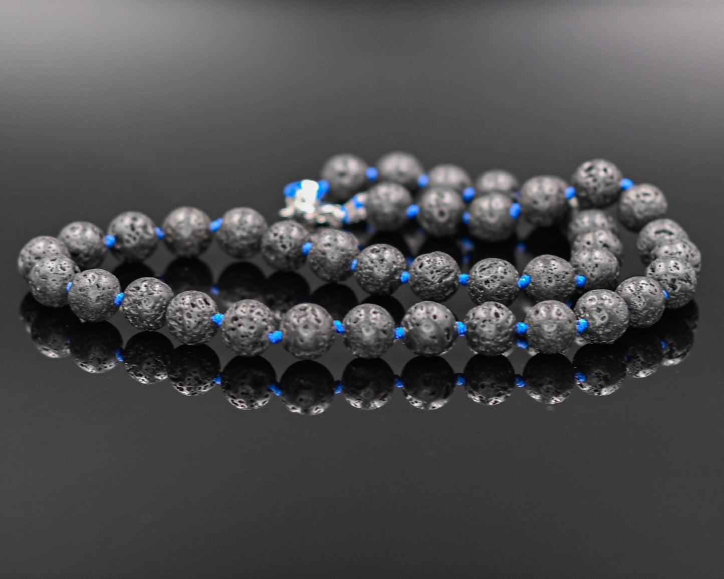 Men's Black Lava Necklace Choker Necklace Beaded Necklace Gift for Men Lava Stone Necklace Gemstone Necklace Short Necklace Black Necklace - Shamballa Necklace - Birthstone Necklace - Gemstone Necklace Men - Chakra Necklace - Yoga Necklace - Mantra Necklace -Macrame Necklace - Healing Necklace - Gift for Father - Gift For Men - Valinde