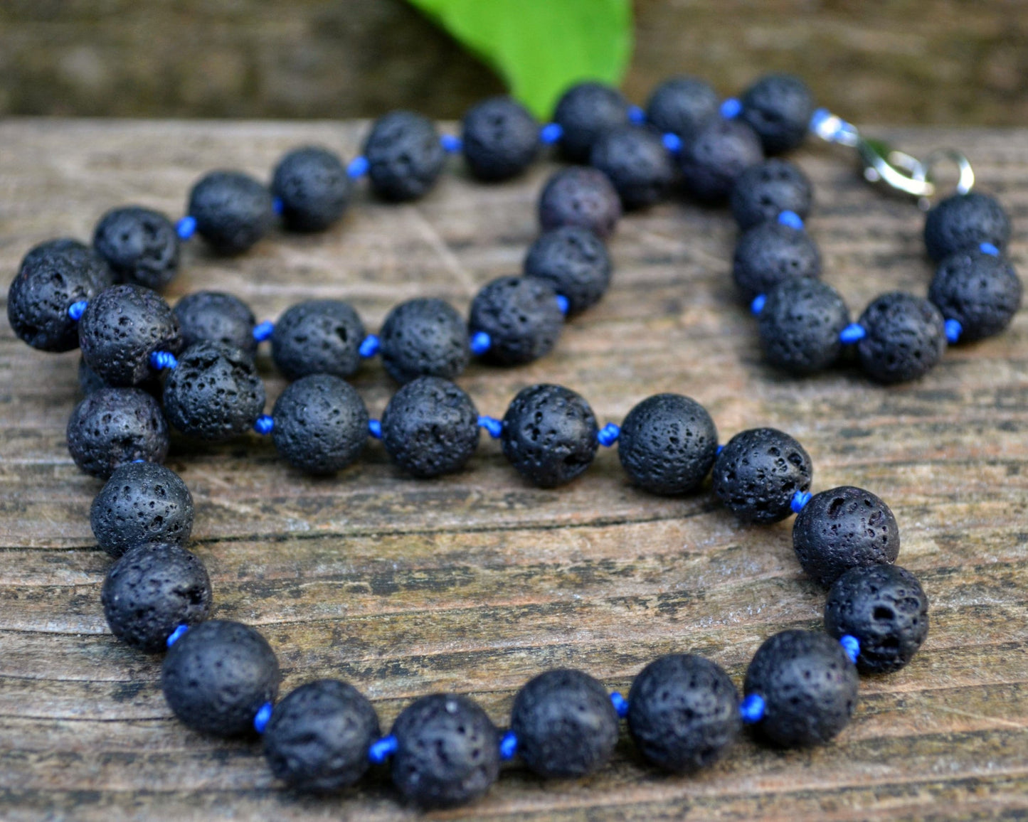 Men's Black Lava Necklace Choker Necklace Beaded Necklace Gift for Men Lava Stone Necklace Gemstone Necklace Short Necklace Black Necklace - Shamballa Necklace - Birthstone Necklace - Gemstone Necklace Men - Chakra Necklace - Yoga Necklace - Mantra Necklace -Macrame Necklace - Healing Necklace - Gift for Father - Gift For Men - Valinde