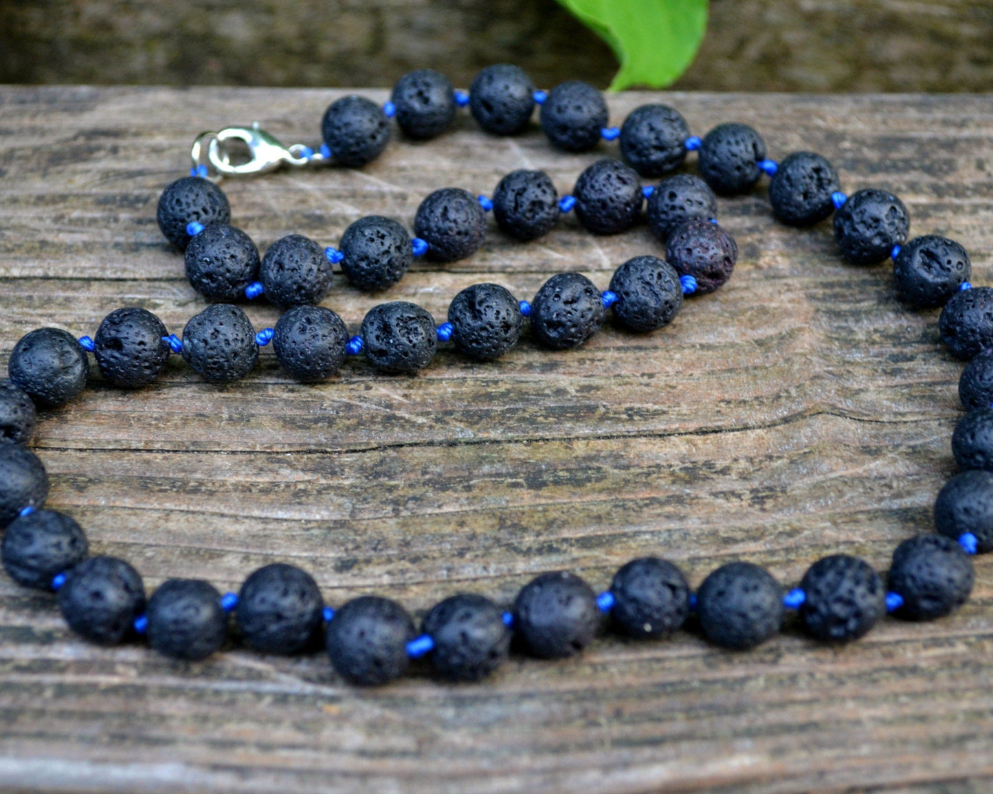 Men's Black Lava Necklace Choker Necklace Beaded Necklace Gift for Men Lava Stone Necklace Gemstone Necklace Short Necklace Black Necklace - Shamballa Necklace - Birthstone Necklace - Gemstone Necklace Men - Chakra Necklace - Yoga Necklace - Mantra Necklace -Macrame Necklace - Healing Necklace - Gift for Father - Gift For Men - Valinde