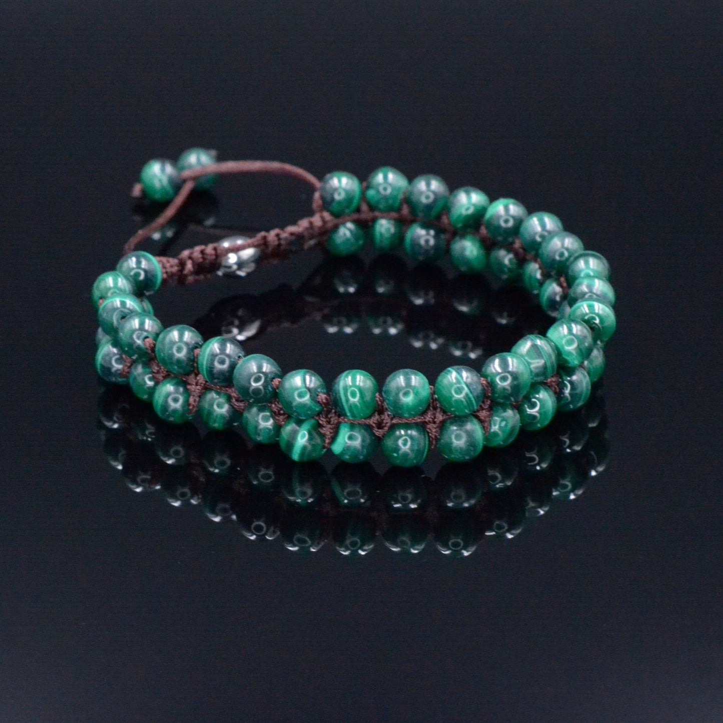 Malachite Minimalist Bracelet - Men's Double Row Adjustable Bracelet - Christmas Gift Men - Two Row Macrame Bracelet - Gemstone Bracelet - Shamballa Bracelet - Birthstone Bracelet - Gemstone Bracelet Men - Chakra Bracelet - Macrame Bracelet - Healing Bracelet - Valinde - Shamballa Bracelet - Birthstone Bracelet - Gemstone Bracelet Men - Chakra Bracelet - Macrame Bracelet - Healing Bracelet - Valinde
