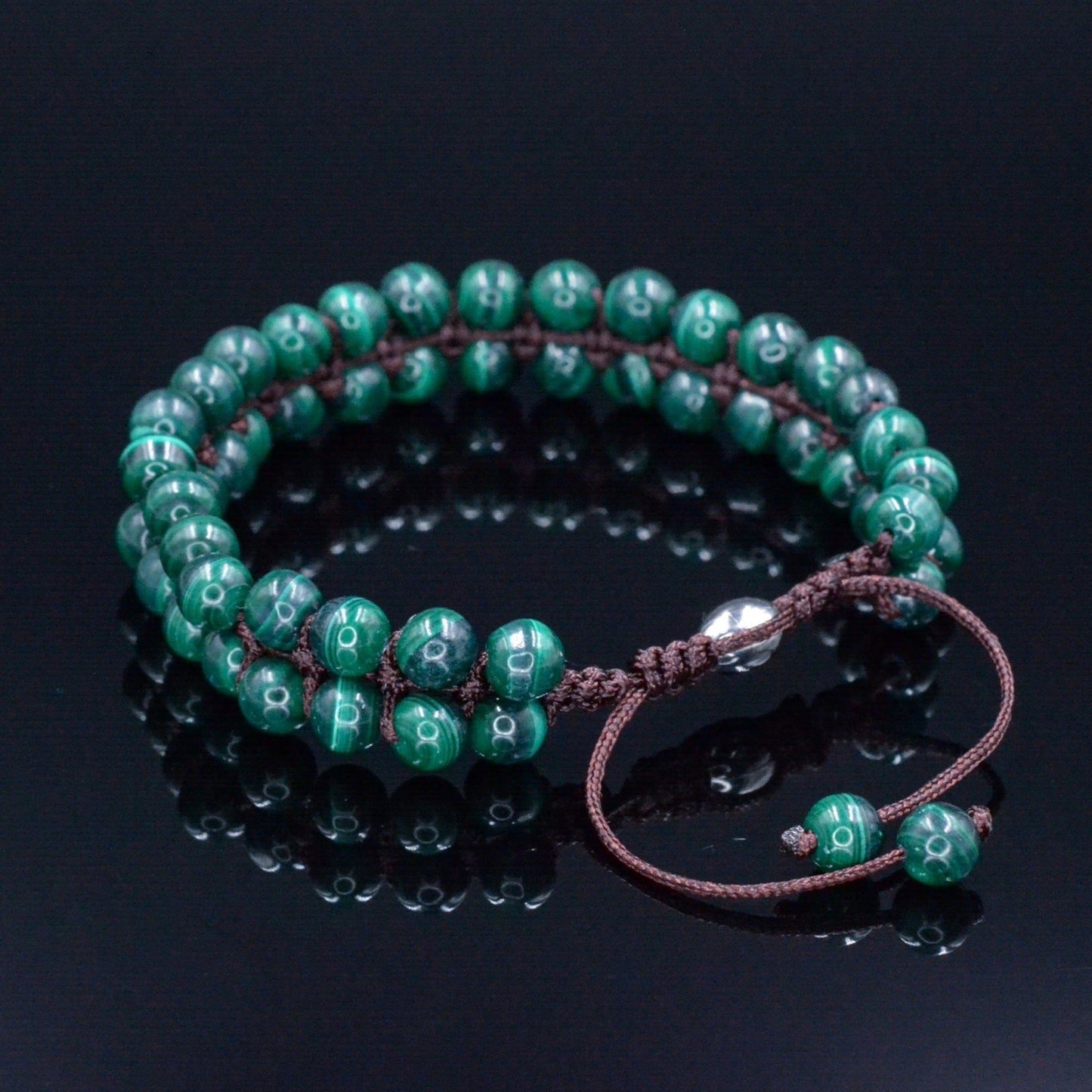 Malachite Minimalist Bracelet - Men's Double Row Adjustable Bracelet - Christmas Gift Men - Two Row Macrame Bracelet - Gemstone Bracelet - Shamballa Bracelet - Birthstone Bracelet - Gemstone Bracelet Men - Chakra Bracelet - Macrame Bracelet - Healing Bracelet - Valinde - Shamballa Bracelet - Birthstone Bracelet - Gemstone Bracelet Men - Chakra Bracelet - Macrame Bracelet - Healing Bracelet - Valinde
