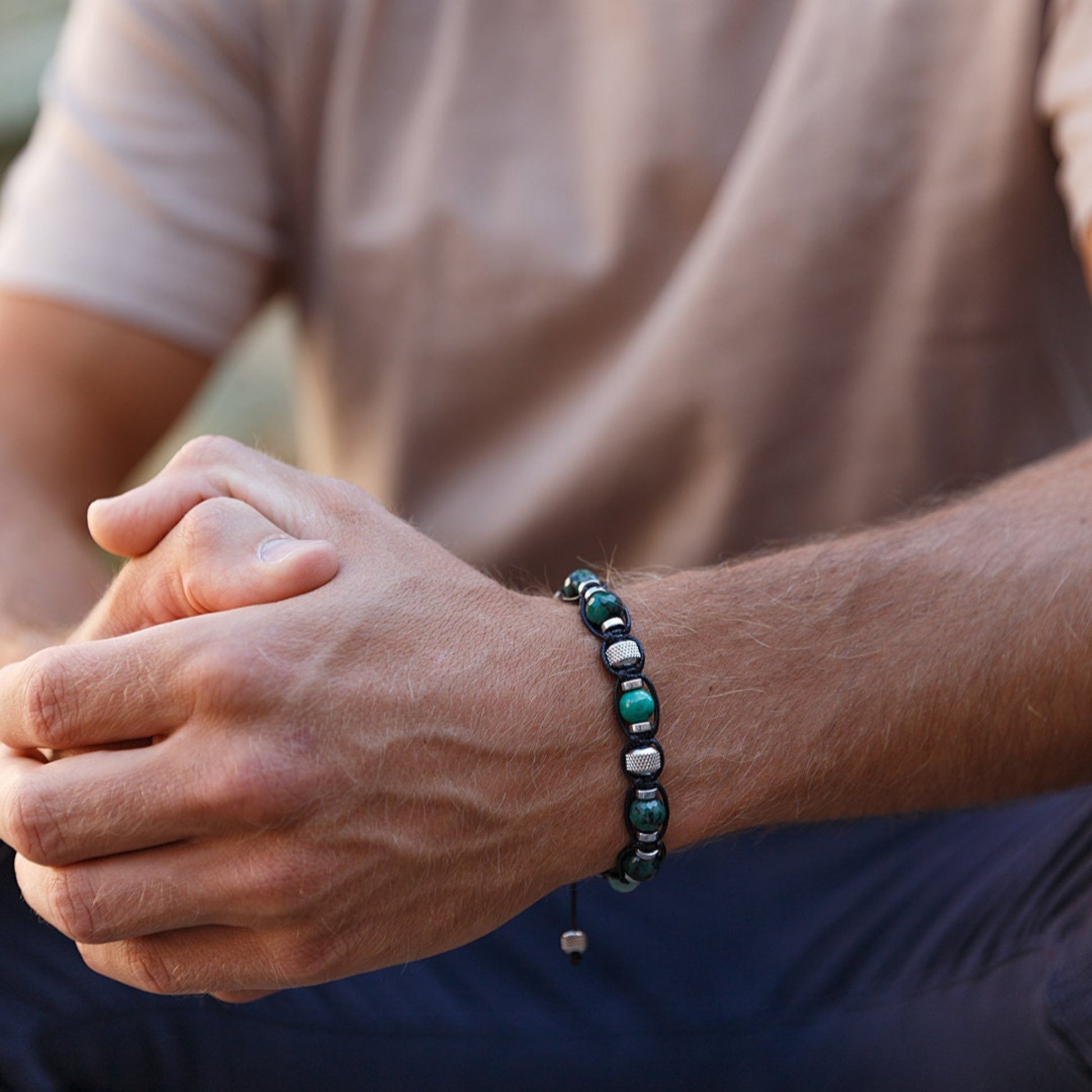 Genuine Emerald Bracelet for Men - Men's Gemstone Bead Bracelet - Amazonite Malachite Adjustable Bracelet - Gift for Men - Steel Bracelet - Shamballa Bracelet - Birthstone Bracelet - Gemstone Bracelet Men - Chakra Bracelet - Macrame Bracelet - Healing Bracelet - Valinde - Shamballa Bracelet - Birthstone Bracelet - Gemstone Bracelet Men - Chakra Bracelet - Macrame Bracelet - Healing Bracelet - Valinde
