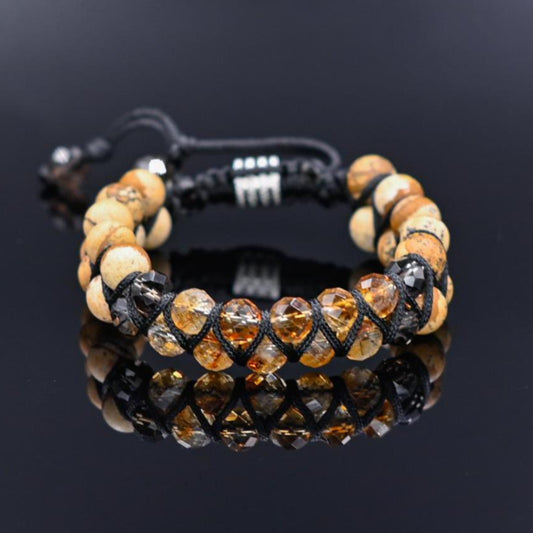 Jasper Citrine Bracelet