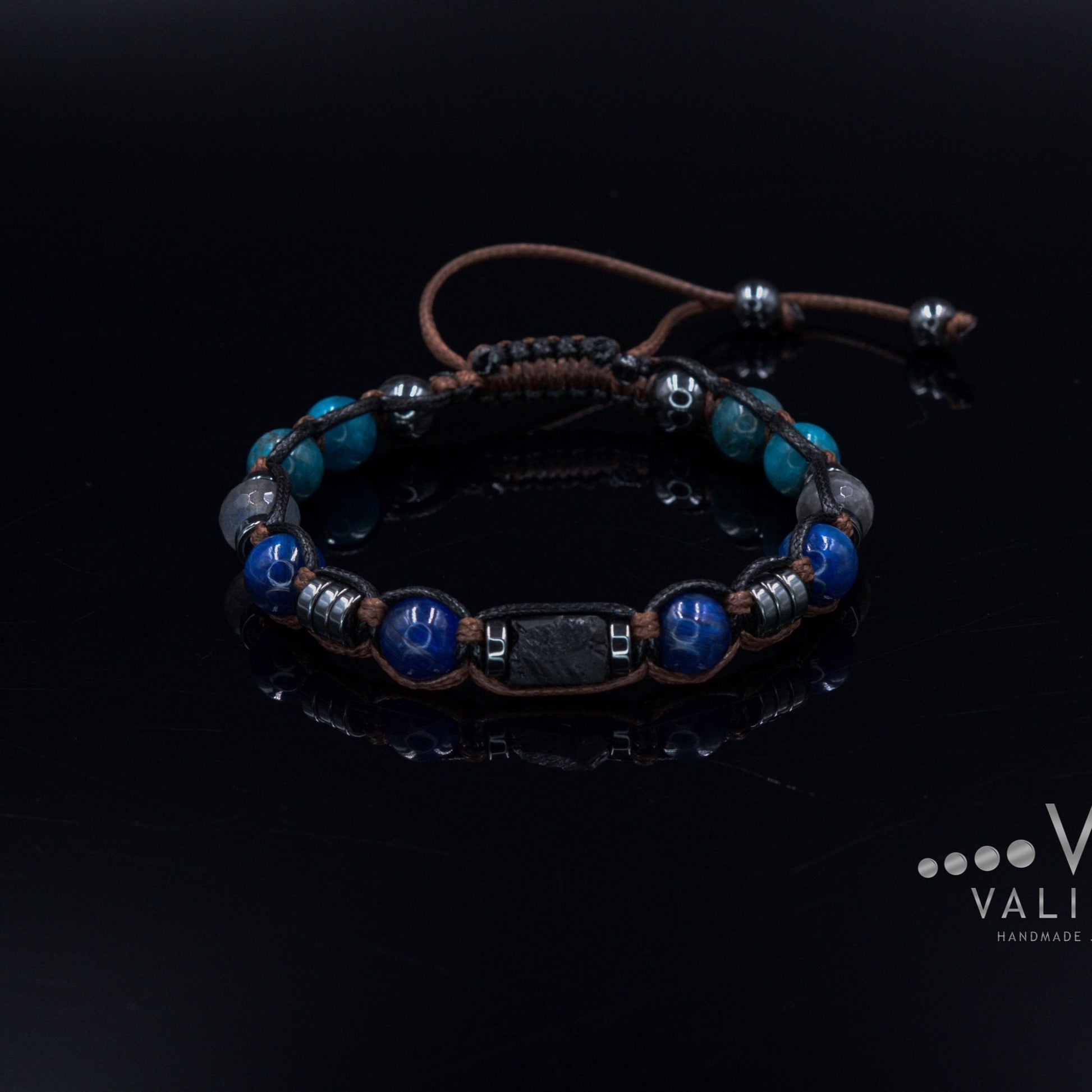 Men's Blue Kyanite Bracelet Black Tourmaline Bead Bracelet Gift for Men Apatite and Labradorite Bracelet Crystal Bracelet Luxury Gift - Shamballa Bracelet - Birthstone Bracelet - Gemstone Bracelet Men - Chakra Bracelet - Macrame Bracelet - Healing Bracelet - Valinde - Shamballa Bracelet - Birthstone Bracelet - Gemstone Bracelet Men - Chakra Bracelet - Macrame Bracelet - Healing Bracelet - Valinde