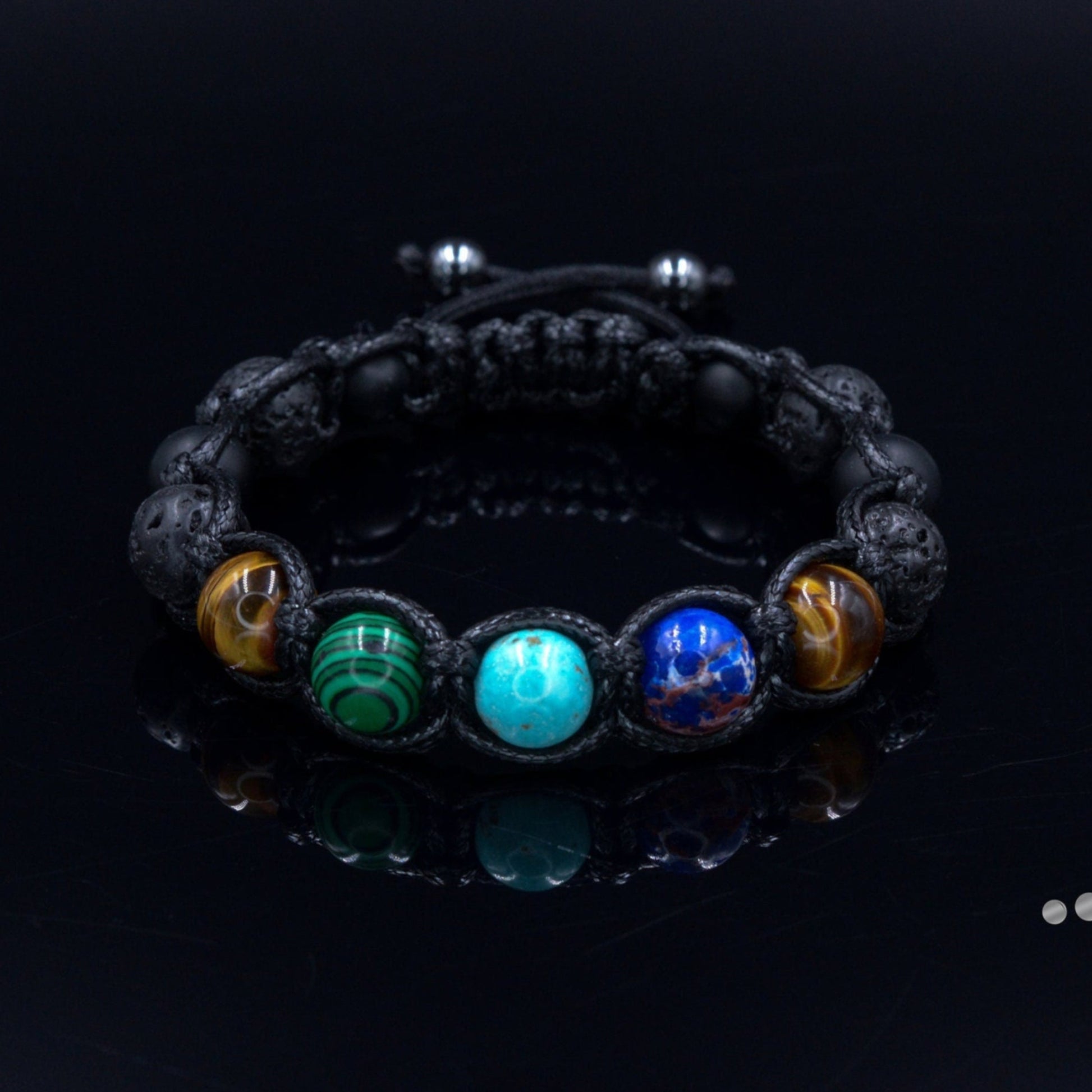 Summer Bracelet Men's Bracelet Gemstone Bracelet Lava Stone Bracelet Beaded Bracelet Macrame Bracelet Tiger Eye Bracelet Gift for Men - Shamballa Bracelet - Birthstone Bracelet - Gemstone Bracelet Men - Chakra Bracelet - Macrame Bracelet - Healing Bracelet - Valinde - Shamballa Bracelet - Birthstone Bracelet - Gemstone Bracelet Men - Chakra Bracelet - Macrame Bracelet - Healing Bracelet - Valinde