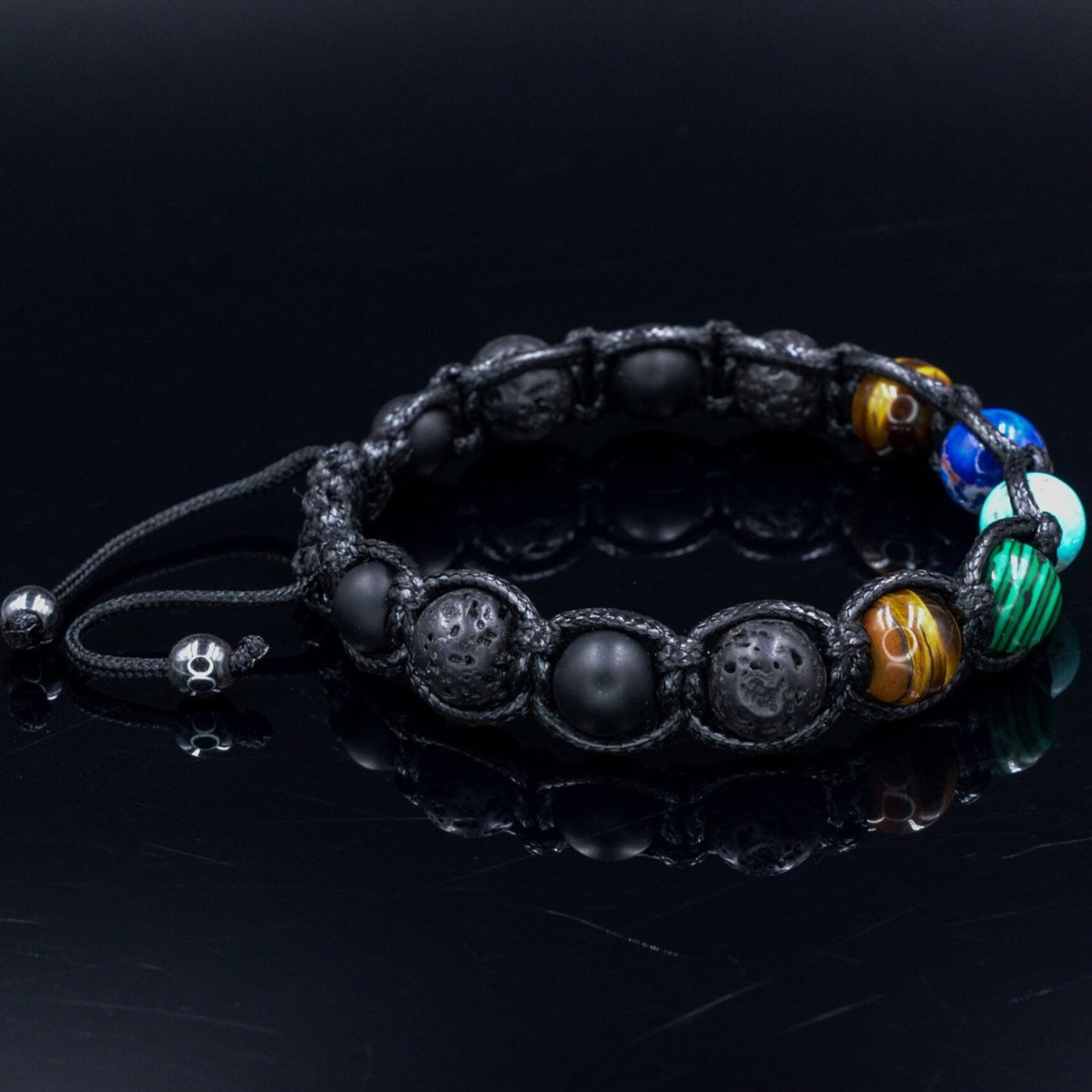 Summer Bracelet Men's Bracelet Gemstone Bracelet Lava Stone Bracelet Beaded Bracelet Macrame Bracelet Tiger Eye Bracelet Gift for Men - Shamballa Bracelet - Birthstone Bracelet - Gemstone Bracelet Men - Chakra Bracelet - Macrame Bracelet - Healing Bracelet - Valinde - Shamballa Bracelet - Birthstone Bracelet - Gemstone Bracelet Men - Chakra Bracelet - Macrame Bracelet - Healing Bracelet - Valinde