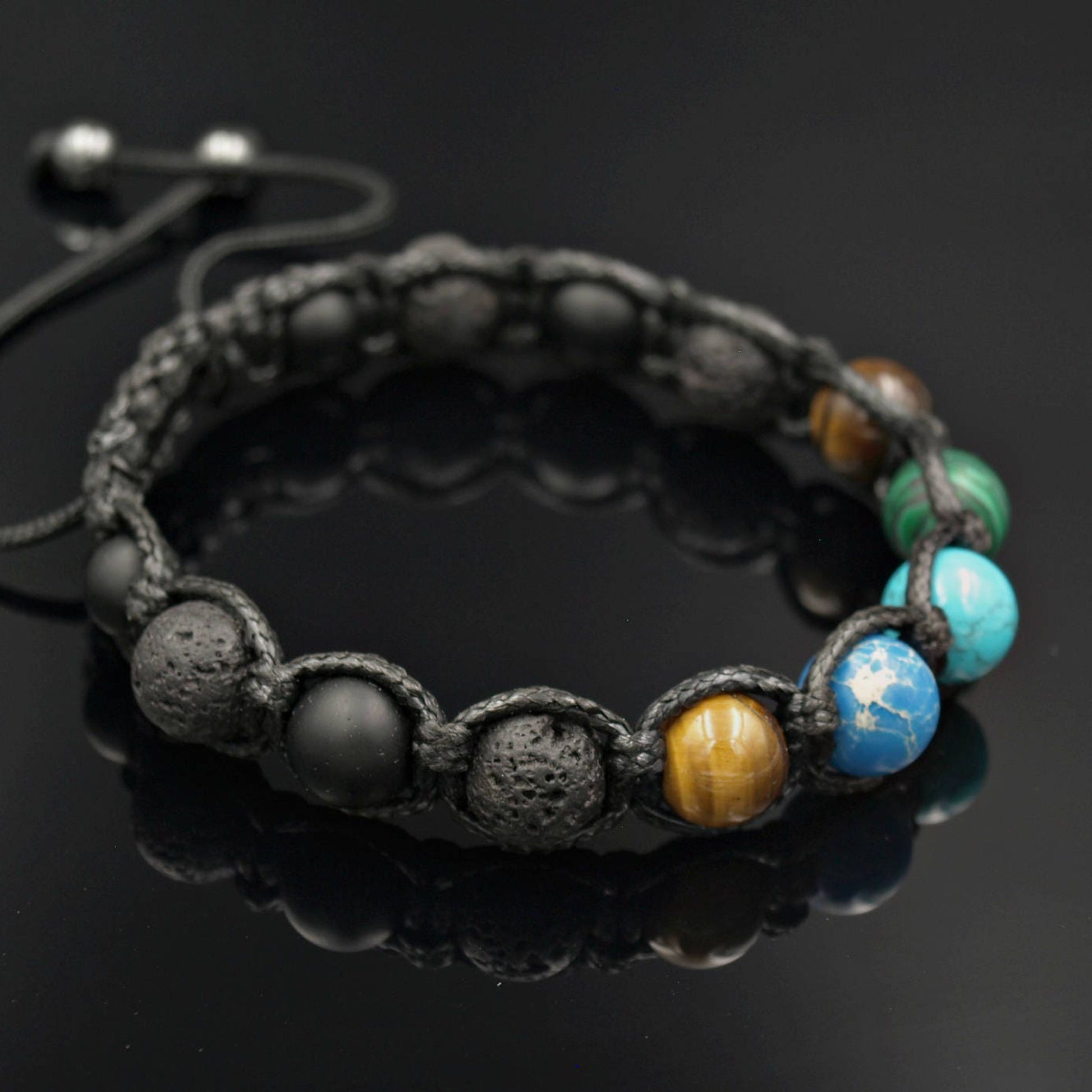 Summer Bracelet Men's Bracelet Gemstone Bracelet Lava Stone Bracelet Beaded Bracelet Macrame Bracelet Tiger Eye Bracelet Gift for Men - Shamballa Bracelet - Birthstone Bracelet - Gemstone Bracelet Men - Chakra Bracelet - Macrame Bracelet - Healing Bracelet - Valinde - Shamballa Bracelet - Birthstone Bracelet - Gemstone Bracelet Men - Chakra Bracelet - Macrame Bracelet - Healing Bracelet - Valinde
