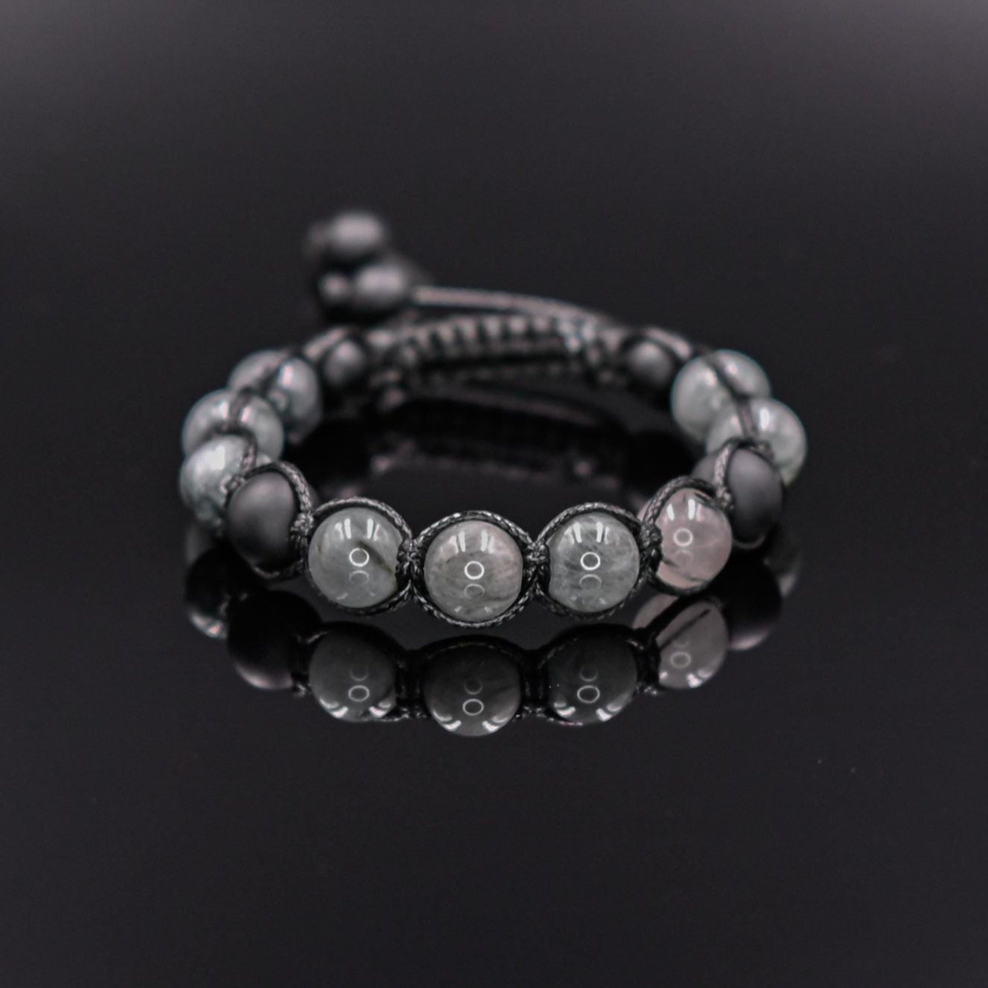 Men's Hawk Eye Bracelet Grey Hawk's Eye Bead Bracelet Onyx Bracelet Gift for Men Macrame Stone Bracelet Adjustable Bracelet Premium Gemstone- Shamballa Bracelet - Mantra Bracelet  -  Yoga Bracelet -  Birthstone Bracelet - Gemstone Bracelet Men - Chakra Bracelet - Macrame Bracelet - Healing Bracelet - Gift for Father - Gift For Men - Valinde
