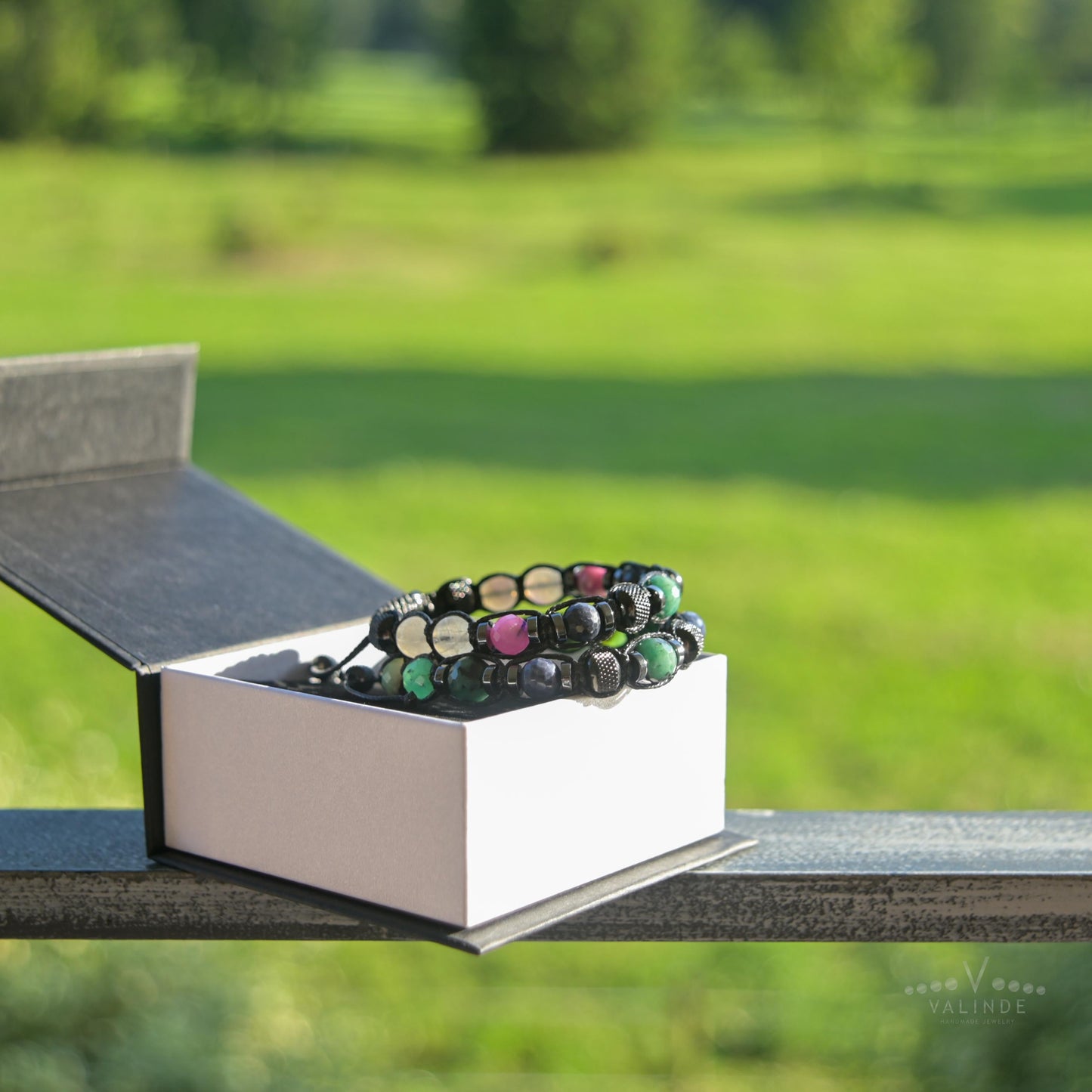 Men's Ruby Sapphire Emerald Labradorite Bracelet, Braided Adjustable Gemstone Bead Bracelet, Genuine Raw Stone Jewelry, Gift for Men, Adjustable Braided Macrame Bracelet, Gift for Men - Shamballa Bracelet - Mantra Bracelet  -  Yoga Bracelet -  Birthstone Bracelet - Gemstone Bracelet Men - Chakra Bracelet - Macrame Bracelet - Healing Bracelet - Gift for Father - Gift For Men - Valinde
