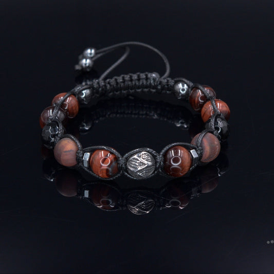 Tiger's Eye Bracelet Men - Black Onyx & Agate Crystal Bracelet - Macrame Bracelet - Gift for Men - Men's Adjustable Beaded Bracelet - Shamballa Bracelet - Birthstone Bracelet - Gemstone Bracelet Men - Chakra Bracelet - Macrame Bracelet - Healing Bracelet - Valinde - Shamballa Bracelet - Birthstone Bracelet - Gemstone Bracelet Men - Chakra Bracelet - Macrame Bracelet - Healing Bracelet - Valinde
