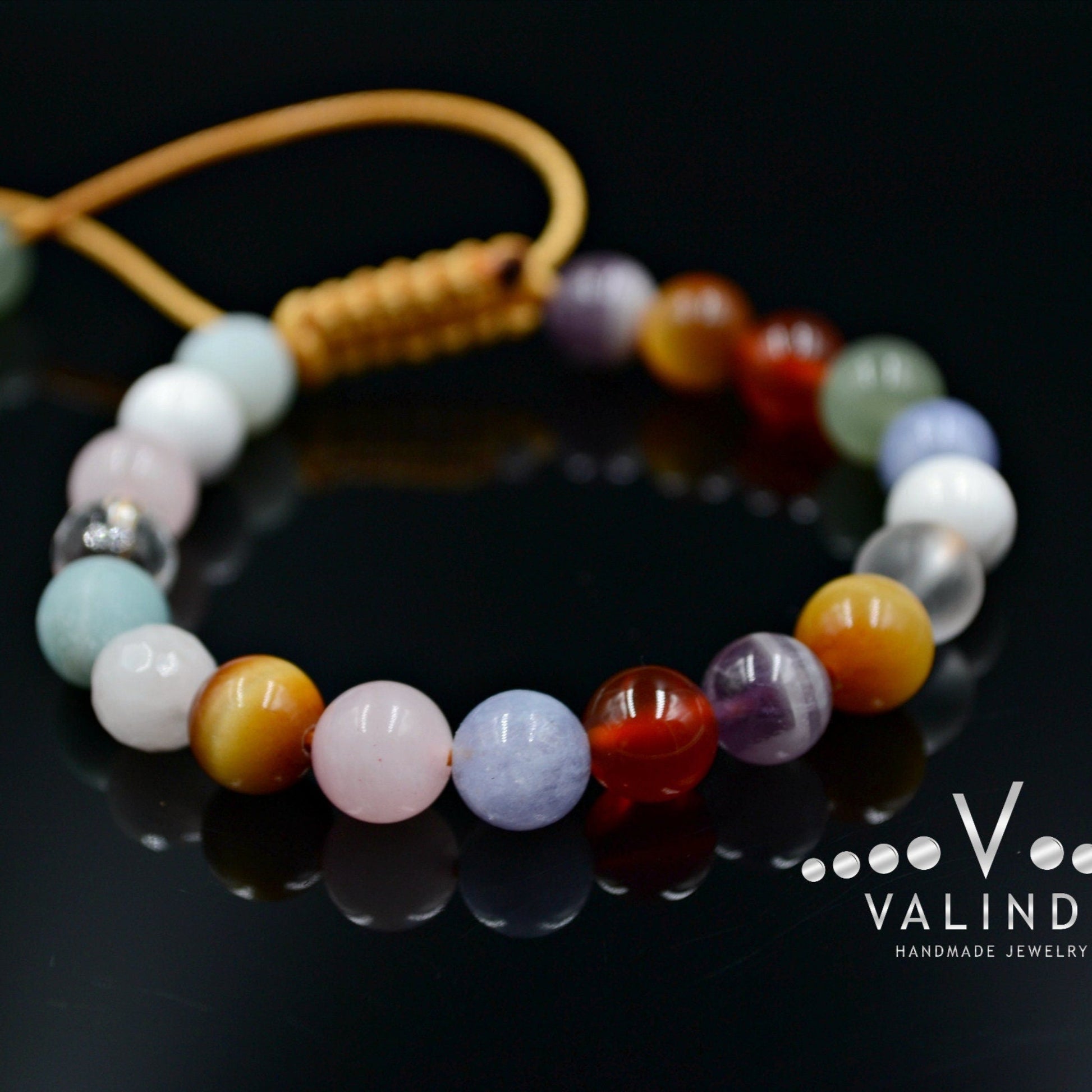 Women's Multicolor Beads Bracelet Tiger's Eye Bracelet Quartz Bracelet Gift for Woman Adjustable Bracelet Crystal Bracelet Gemstone Bracelet - Shamballa Bracelet - Birthstone Bracelet - Gemstone Bracelet Men - Chakra Bracelet - Macrame Bracelet - Healing Bracelet - Valinde - Shamballa Bracelet - Birthstone Bracelet - Gemstone Bracelet Men - Chakra Bracelet - Macrame Bracelet - Healing Bracelet - Valinde
