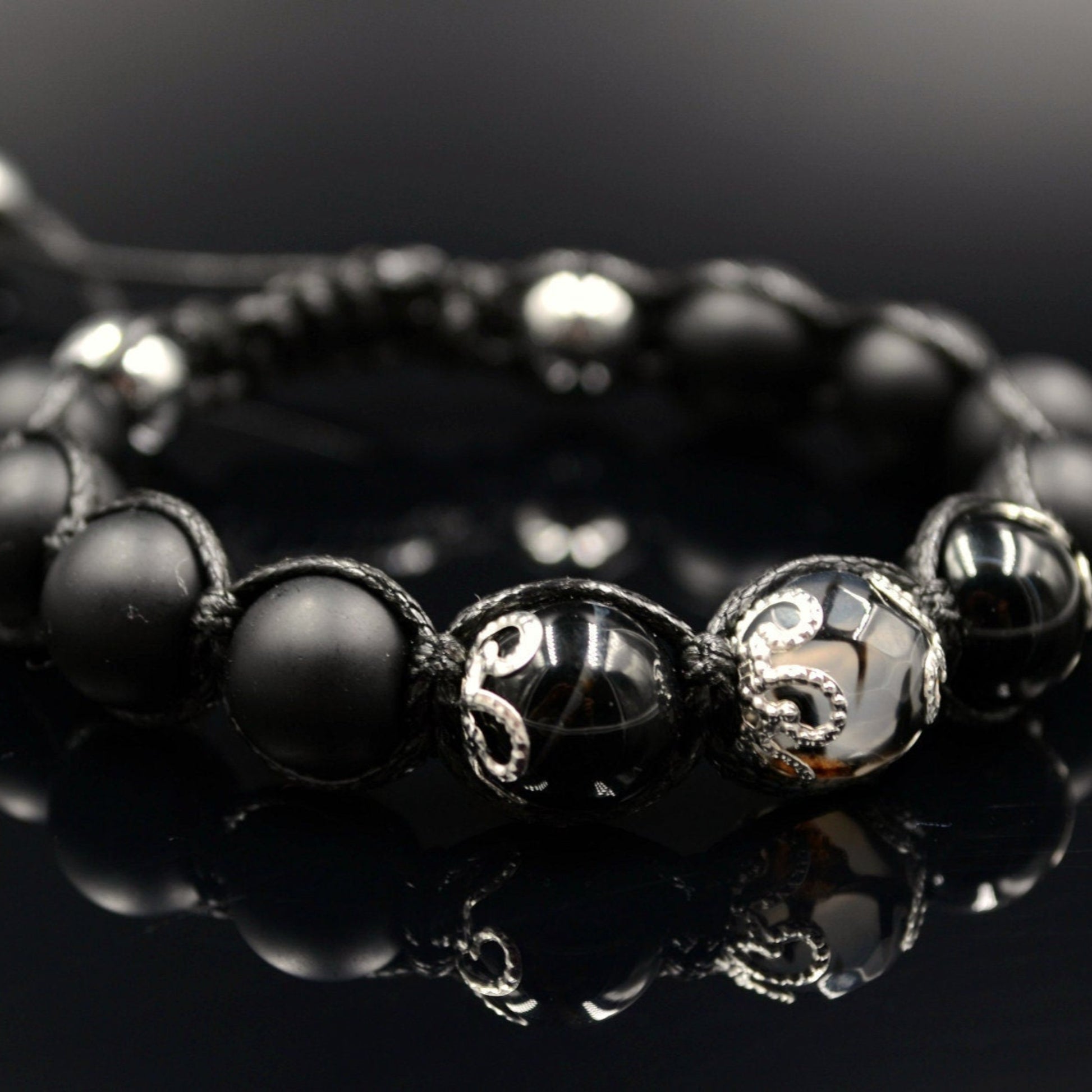 Women's Onyx Bracelet Beaded Bracelet Crystal Bracelet Gift for Her Agate Bracelet Gemstone Bracelet Birthday Gift Macrame Bracelet - Shamballa Bracelet - Birthstone Bracelet - Gemstone Bracelet Men - Chakra Bracelet - Macrame Bracelet - Healing Bracelet - Valinde - Shamballa Bracelet - Birthstone Bracelet - Gemstone Bracelet Men - Chakra Bracelet - Macrame Bracelet - Healing Bracelet - Valinde
