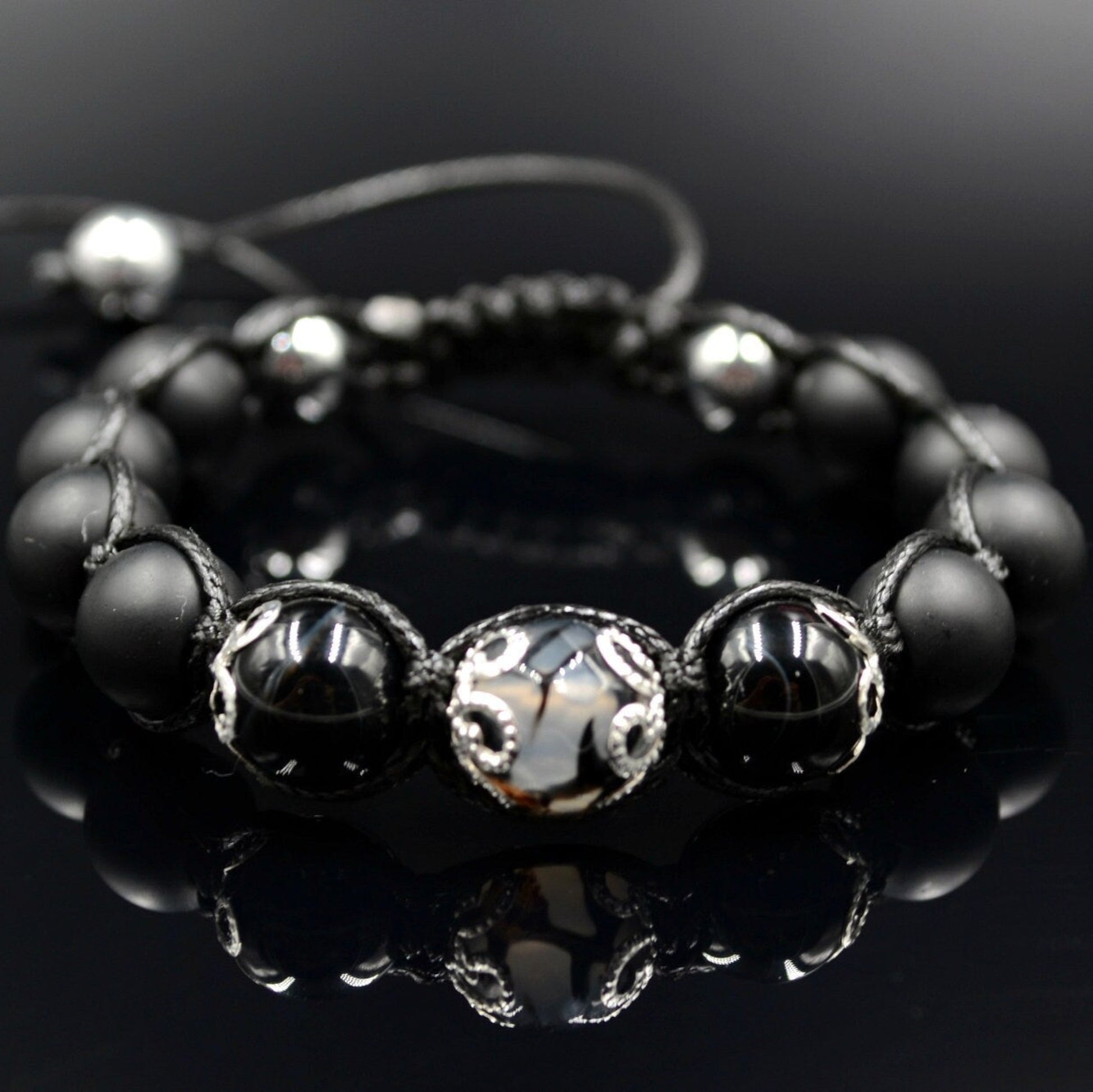 Women's Onyx Bracelet Beaded Bracelet Crystal Bracelet Gift for Her Agate Bracelet Gemstone Bracelet Birthday Gift Macrame Bracelet - Shamballa Bracelet - Birthstone Bracelet - Gemstone Bracelet Men - Chakra Bracelet - Macrame Bracelet - Healing Bracelet - Valinde - Shamballa Bracelet - Birthstone Bracelet - Gemstone Bracelet Men - Chakra Bracelet - Macrame Bracelet - Healing Bracelet - Valinde
