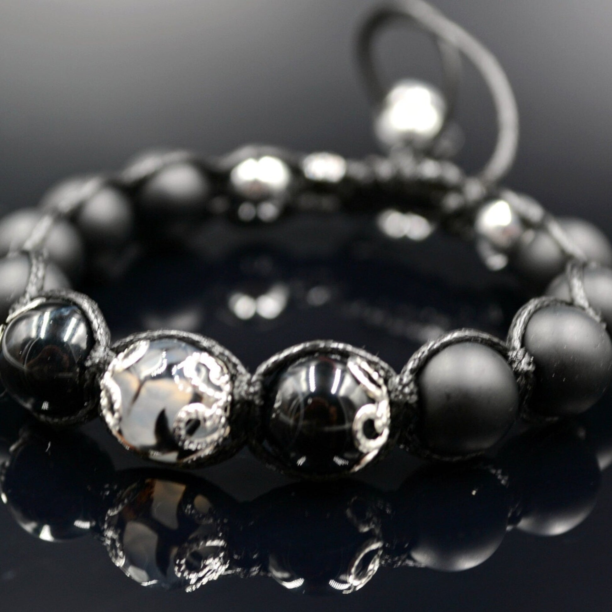 Women's Onyx Bracelet Beaded Bracelet Crystal Bracelet Gift for Her Agate Bracelet Gemstone Bracelet Birthday Gift Macrame Bracelet - Shamballa Bracelet - Birthstone Bracelet - Gemstone Bracelet Men - Chakra Bracelet - Macrame Bracelet - Healing Bracelet - Valinde - Shamballa Bracelet - Birthstone Bracelet - Gemstone Bracelet Men - Chakra Bracelet - Macrame Bracelet - Healing Bracelet - Valinde
