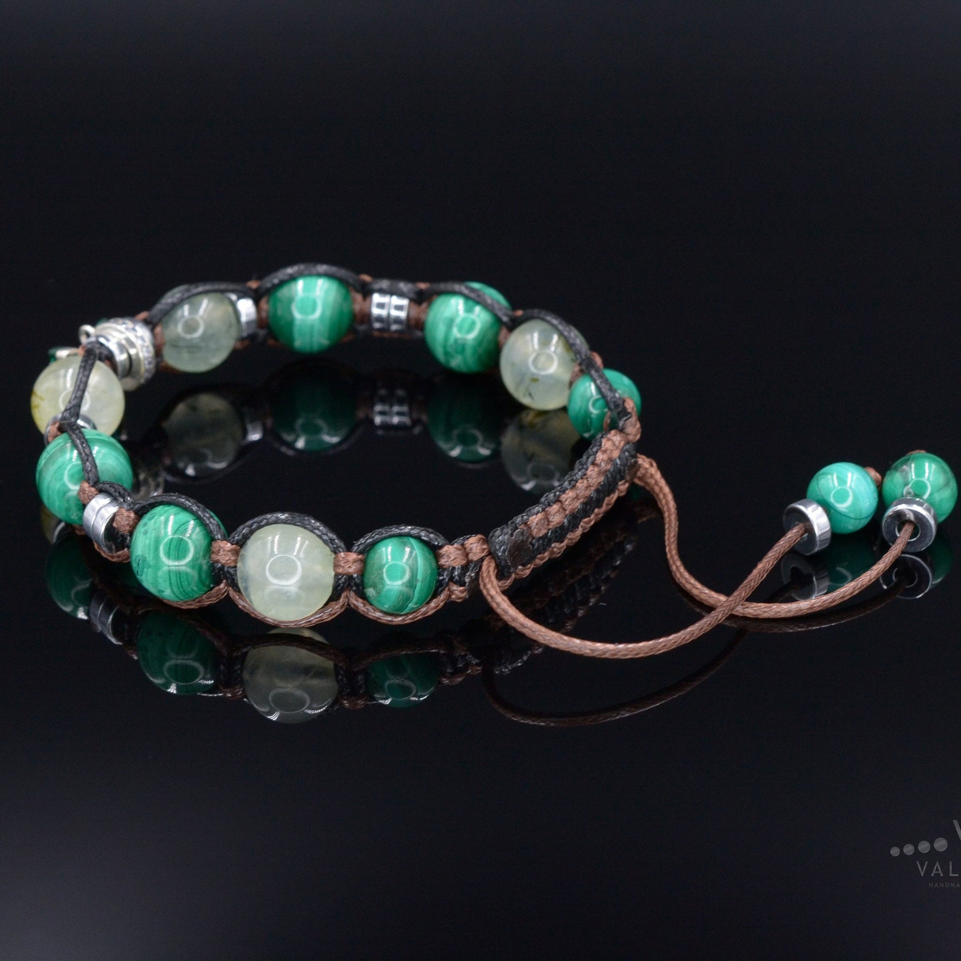 Women's Malachite Bracelet - Butterfly Silver Charm Bracelet - Gift for Women - Adjustable Macrame Bracelet - Quartz Beads Bracelet for Her - Shamballa Bracelet - Birthstone Bracelet - Gemstone Bracelet Men - Chakra Bracelet - Macrame Bracelet - Healing Bracelet - Valinde - Shamballa Bracelet - Birthstone Bracelet - Gemstone Bracelet Men - Chakra Bracelet - Macrame Bracelet - Healing Bracelet - Valinde
