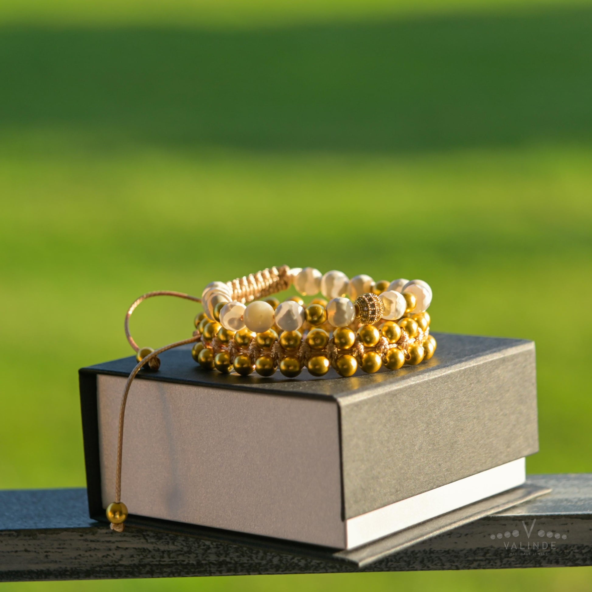 Women's Beaded Bracelet Set - Gold Hematite and White Agate Jewelry - Zirconia Statement Bracelet - Sparkly Gemstone Set for Her - Natural Mint Gemstone Gift for Her, Beaded Square Stone Bracelet for Women, Anniversary Gift, Spiritual Stone Bracelet, Natural Gemstone Macrame Jewelry, Gift for Her, Protection Stone Jewelry, Natural Stone Jewelry for Women, Gift for Her, Women's Adjustable Braided Bracelet, Jewelry Gift for Her, Birthday Gift for Her, Women's Gemstone Hematite Adjustable Braided Bracelet Gift
