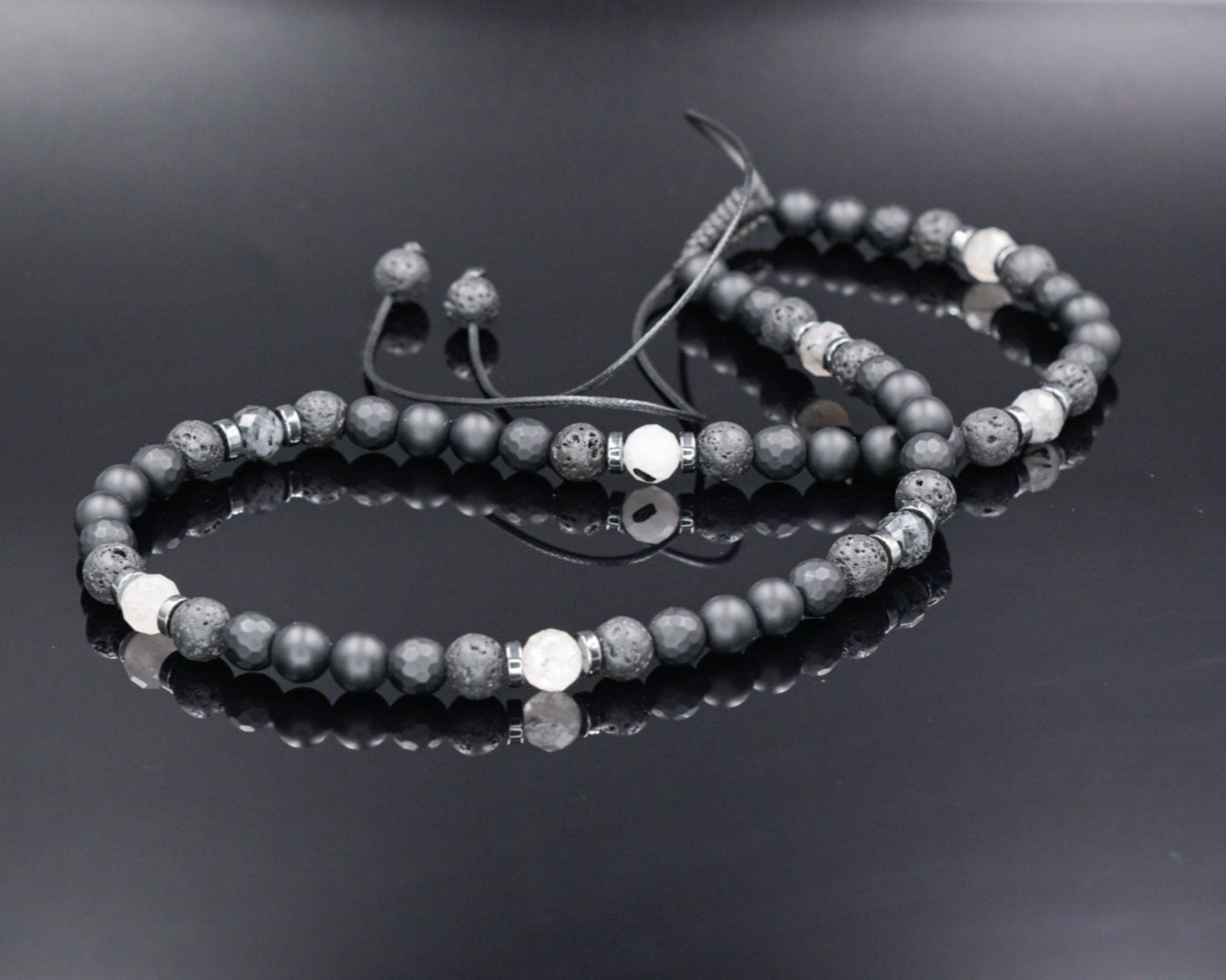 Amethyst Pendant Necklace, Men's Black Lava Stone Amethyst Agate Crystal Necklace, Long Beaded Adjustable Necklace, Gift for Men, Men's GiftMen's Black Onyx Necklace, Short Adjustable Necklace, Lava Stone Quartz Hematite Beads Necklace, Gift for Men, Black Lava Necklace for Men  - Shamballa Necklace - Birthstone Necklace - Gemstone Necklace Men - Chakra Necklace - Yoga Necklace - Mantra Necklace -Macrame Necklace  - Healing Necklace - Valinde
