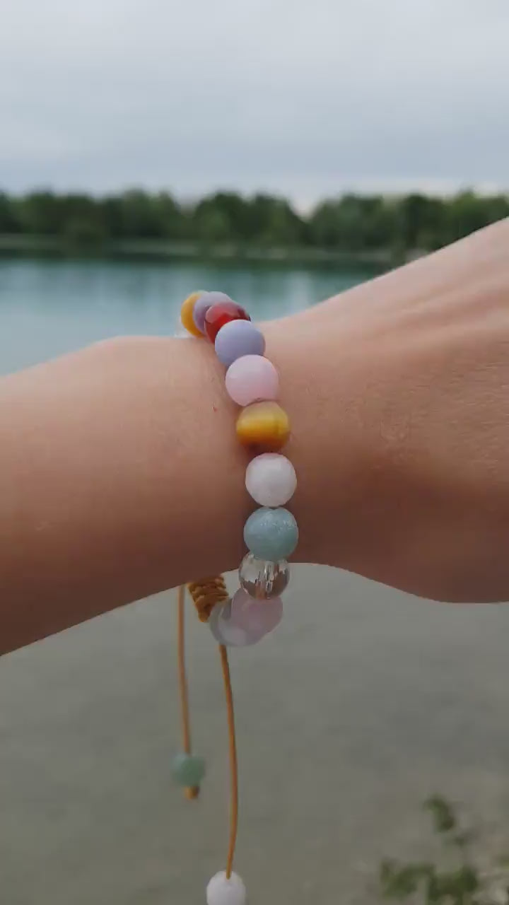 Women's Multicolor Beads Bracelet Tiger's Eye Bracelet Quartz Bracelet Gift for Woman Adjustable Bracelet Crystal Bracelet Gemstone Bracelet - Shamballa Bracelet - Birthstone Bracelet - Gemstone Bracelet Men - Chakra Bracelet - Macrame Bracelet - Healing Bracelet - Valinde - Shamballa Bracelet - Birthstone Bracelet - Gemstone Bracelet Men - Chakra Bracelet - Macrame Bracelet - Healing Bracelet - Valinde
