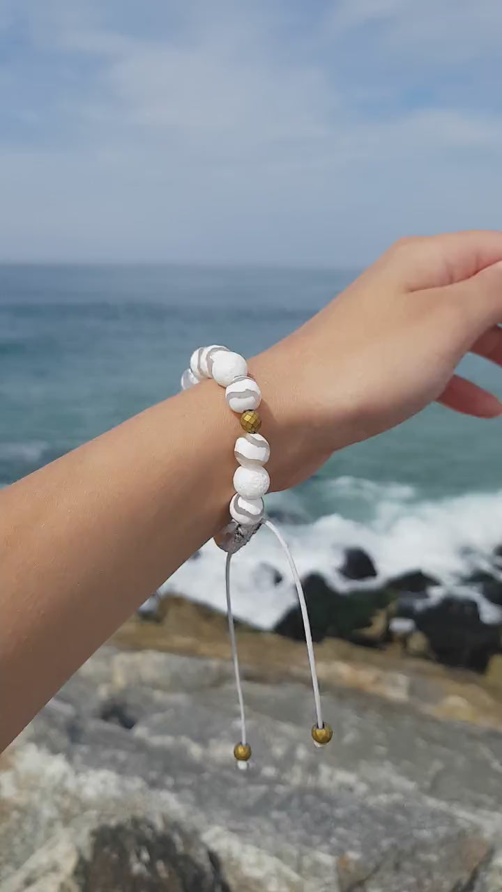 White Coral Beaded Bracelet Women's Agate Bracelet Macrame Bracelet Gift for Woman Everyday Bracelet Crystal Bracelet Hematite Bracelet- Shamballa Bracelet - Birthstone Bracelet - Gemstone Bracelet Men - Chakra Bracelet - Macrame Bracelet - Healing Bracelet - Valinde - Shamballa Bracelet - Birthstone Bracelet - Gemstone Bracelet Men - Chakra Bracelet - Macrame Bracelet - Healing Bracelet - Valinde
